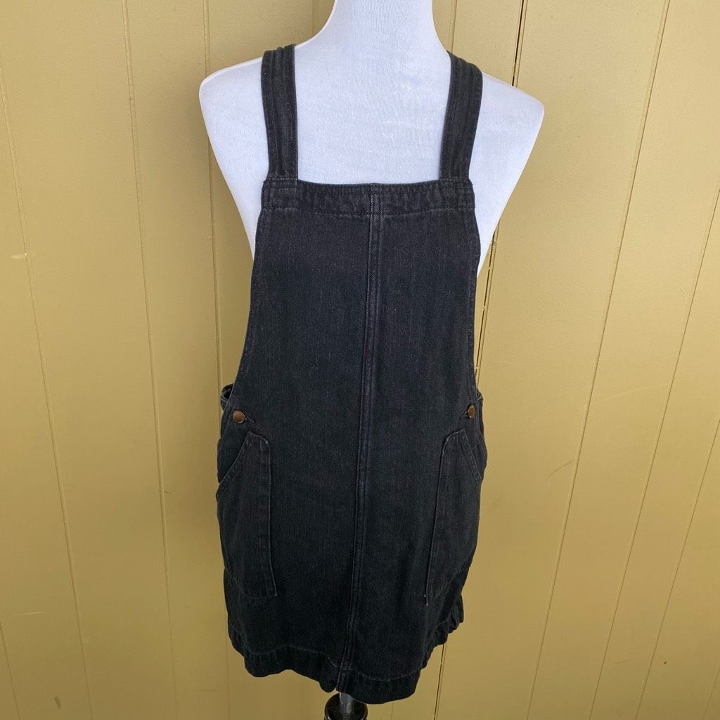 Other Universal thread women XS overall Jean skirt black Size 26" / US 2 / IT 38 - 1 Thumbnail