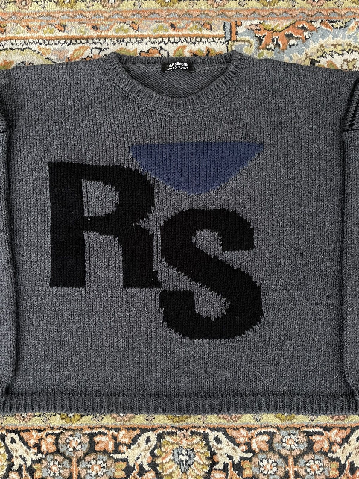 Raf Simons Raf Simons Intarsia-knit Size US S / EU 44-46 / 1 - 2 Thumbnail