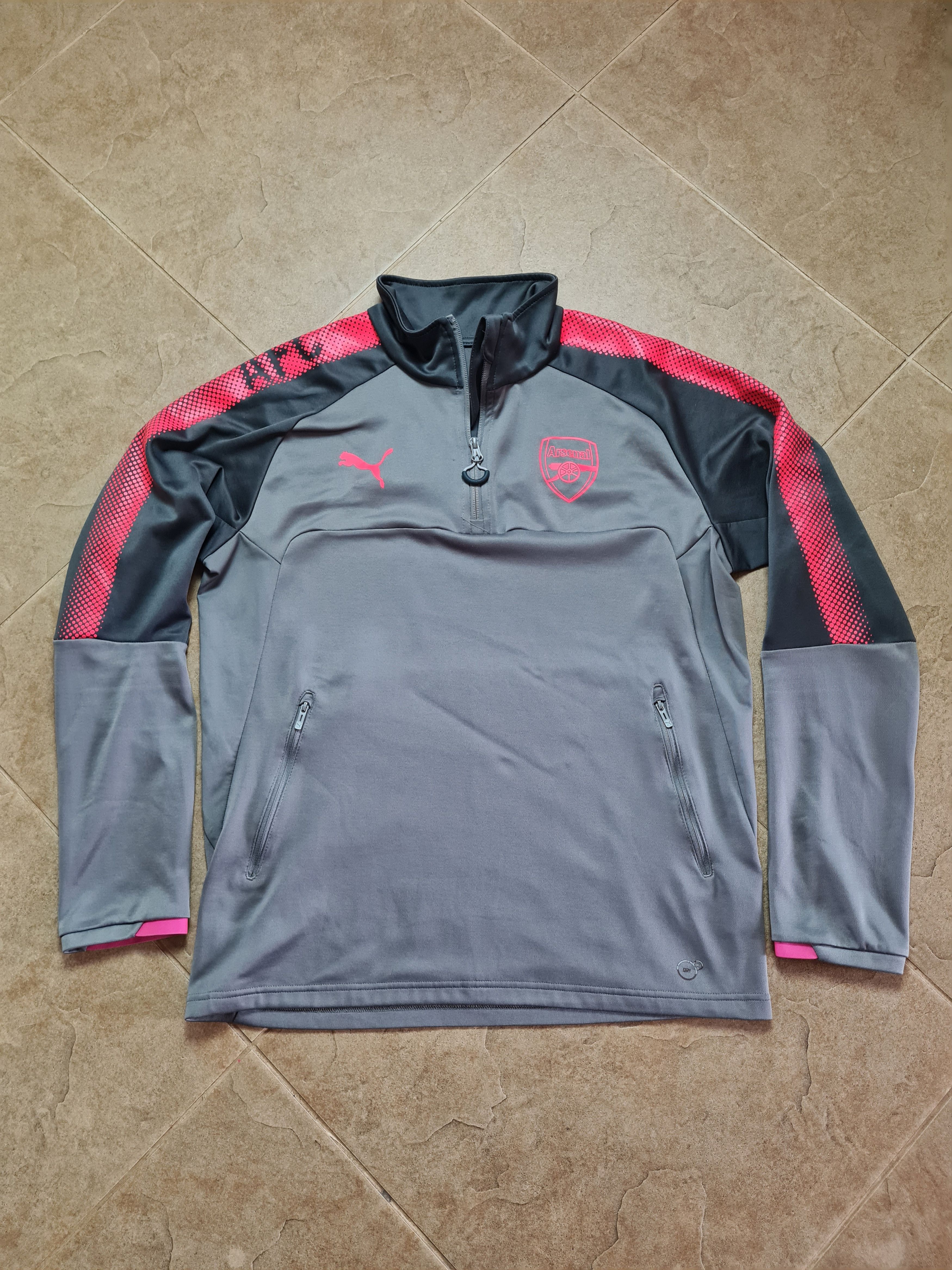 Puma JERSEY ARSENAL TRAINING SOCCER SHIRT LONG SLEEVE PUMA SZ M Size US M / EU 48-50 / 2 - 13 Thumbnail