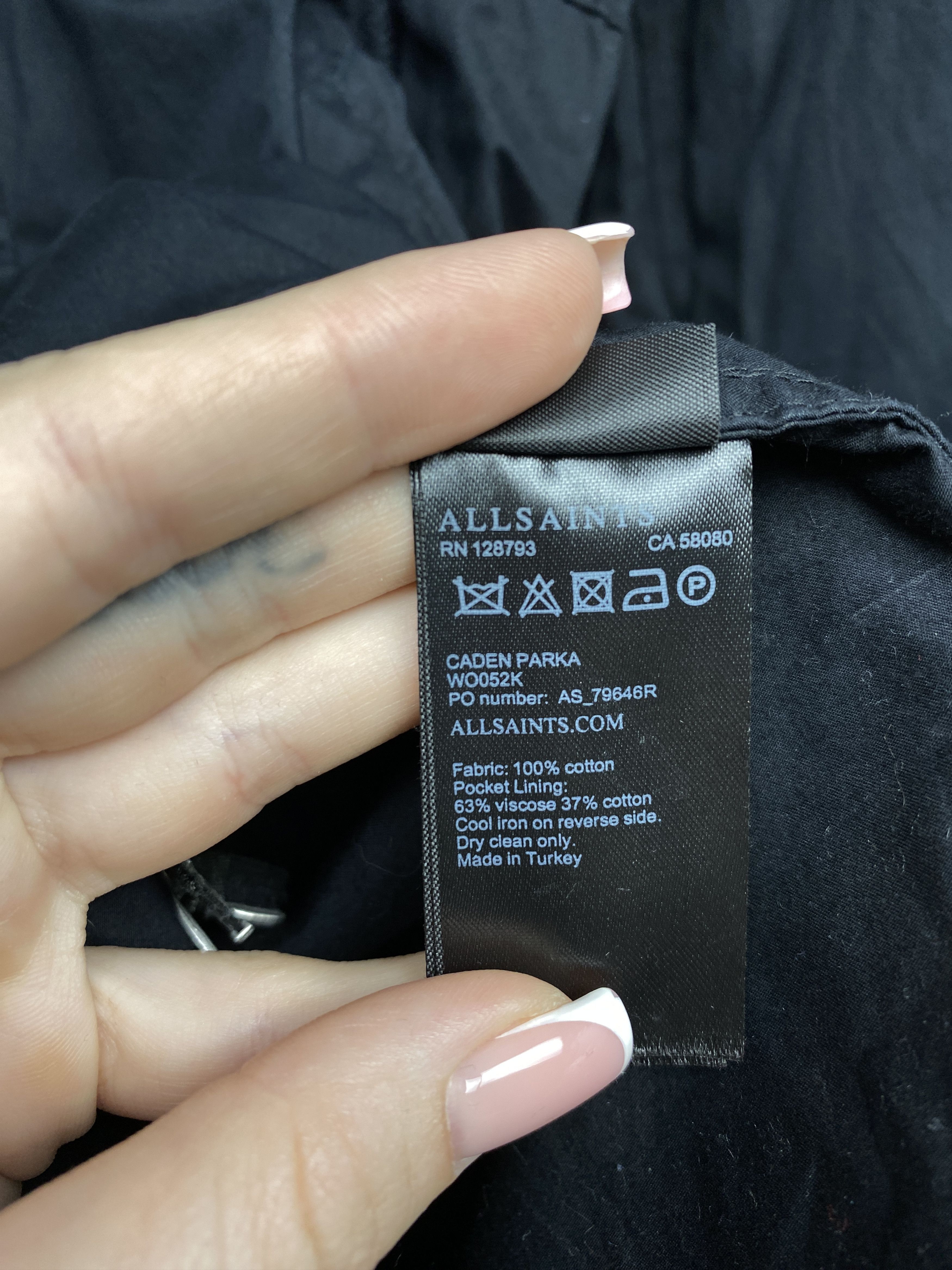 Allsaints Allsaints Womens Caden Trench Coat Jacket Size L / US 10 / IT 46 - 4 Thumbnail
