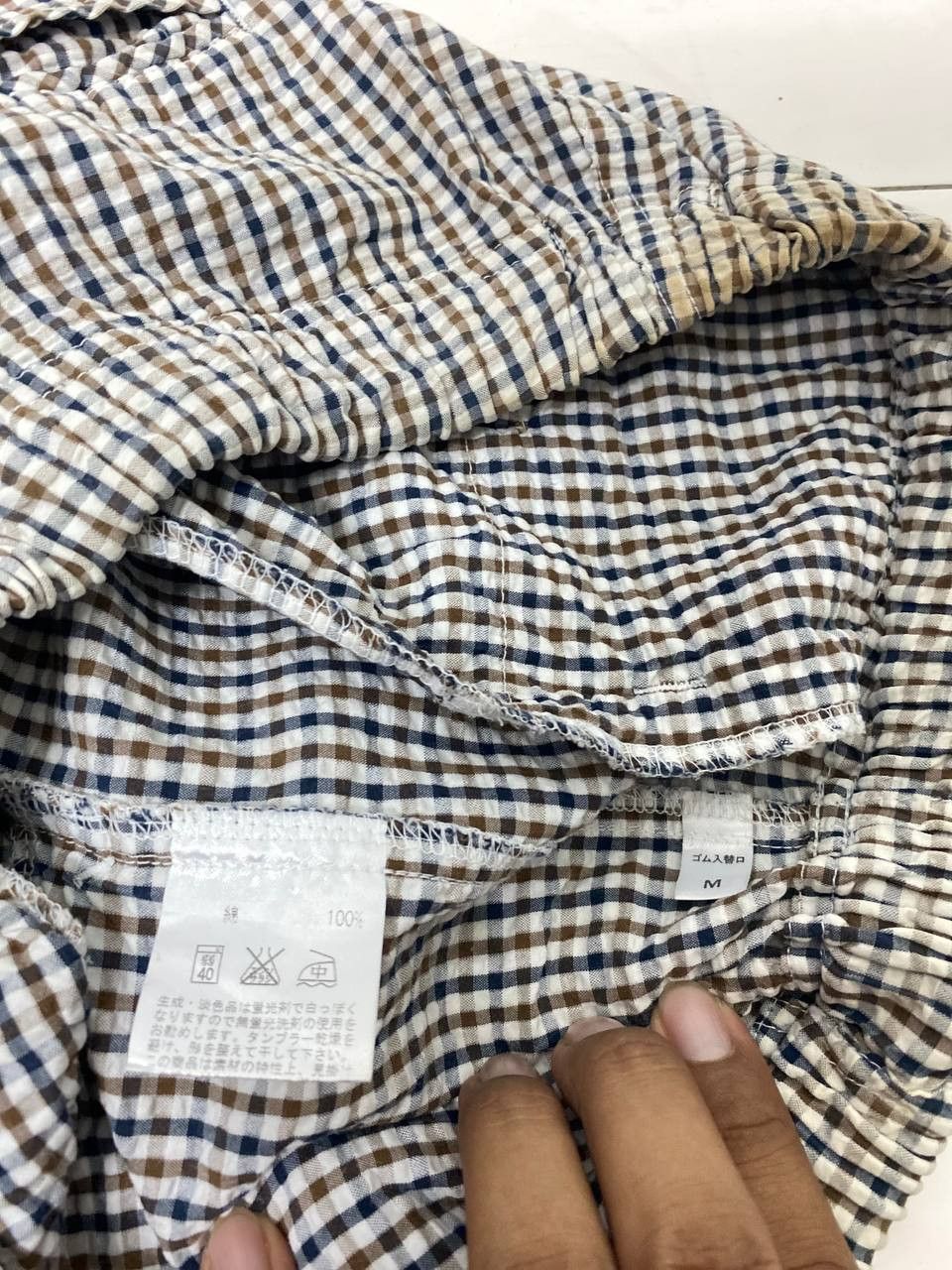 Aquascutum vintage aquascutum checkered pants nice design Size US 32 / EU 48 - 9 Thumbnail