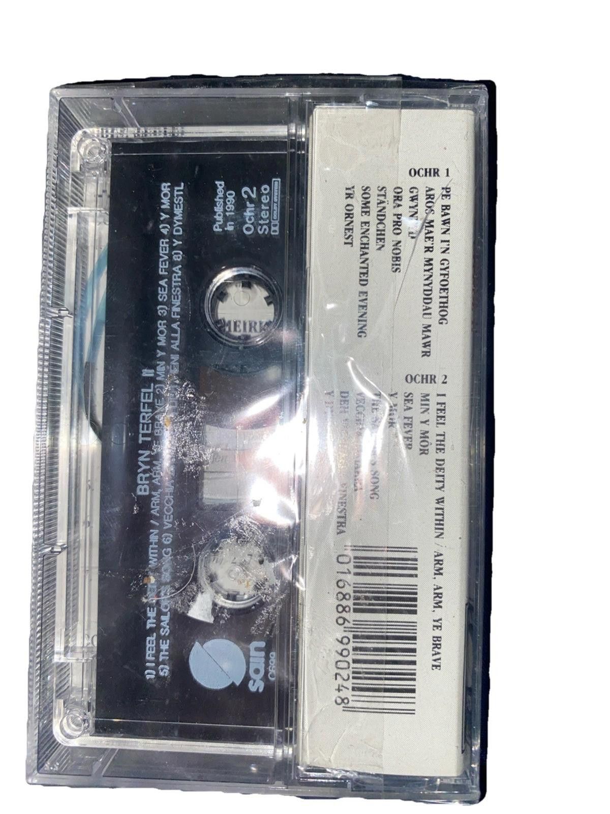 Other Bryn Terfel-Cyfrol II. Welsh Folk/Opera Cassette Sain 1990 Size ONE SIZE - 3 Thumbnail