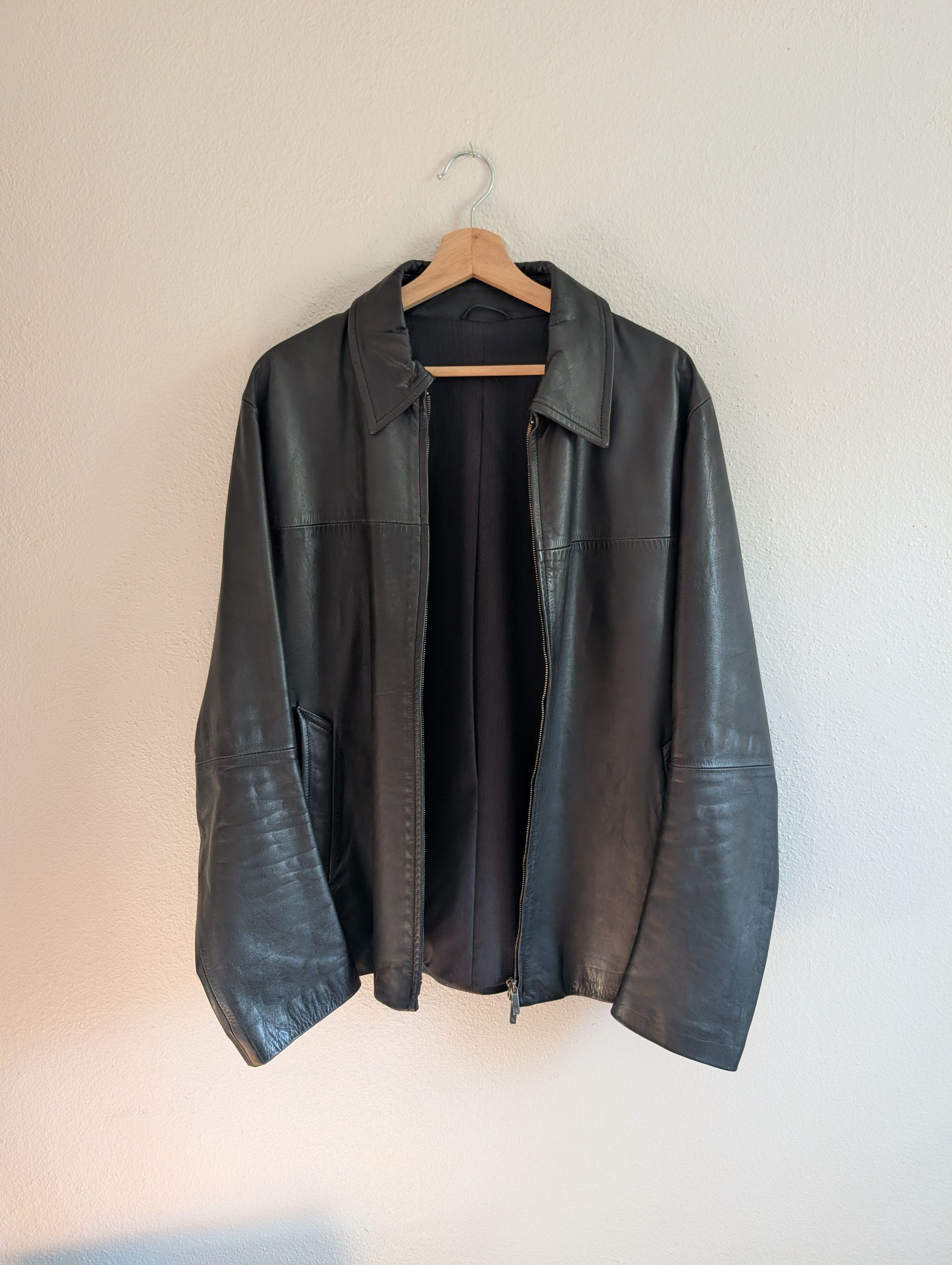 Calfskin Leather Jacket