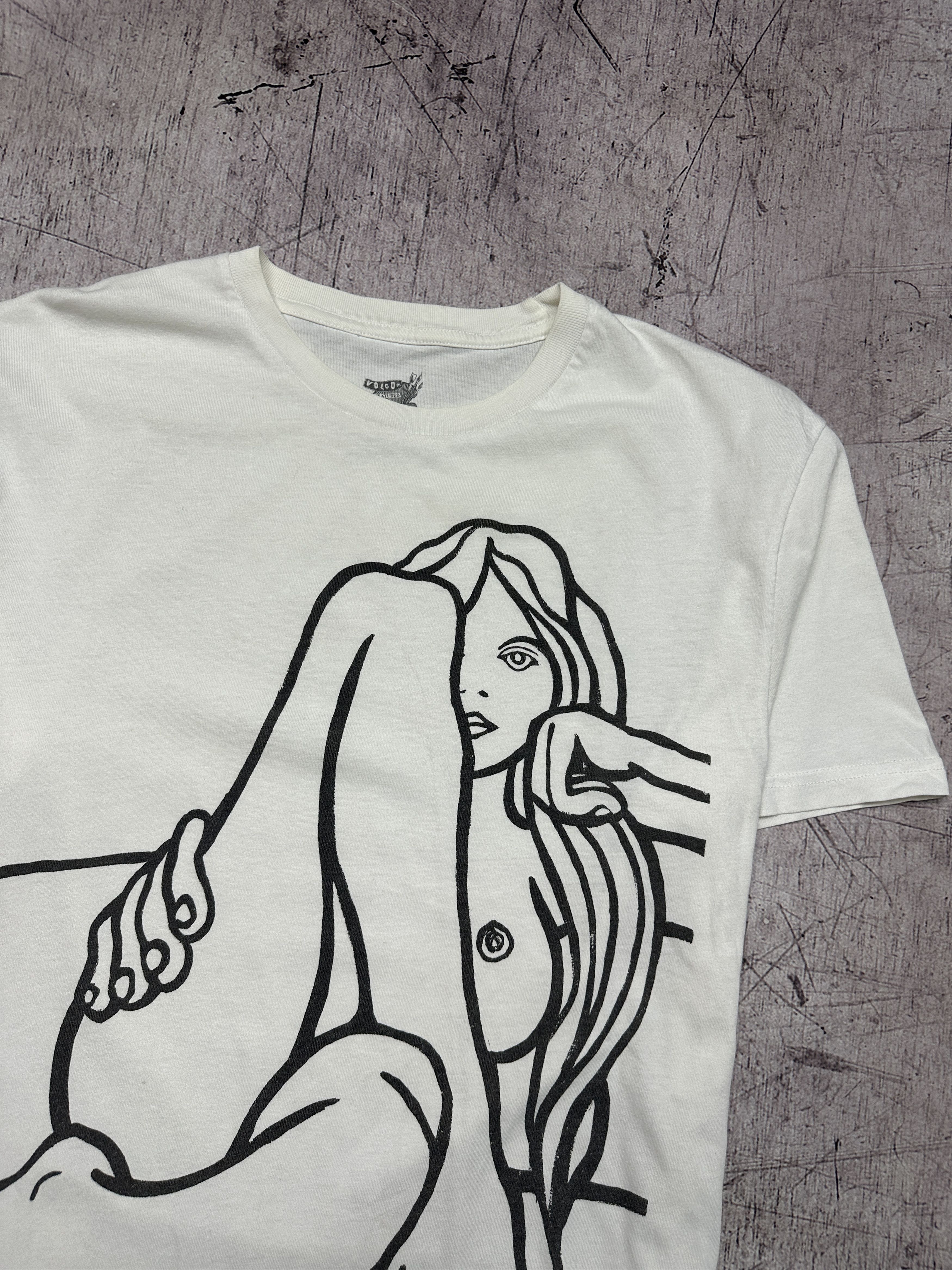 Volcom Volcom X Jamie Lynn Mens T-Shirt Art Size US M / EU 48-50 / 2 - 2 Thumbnail