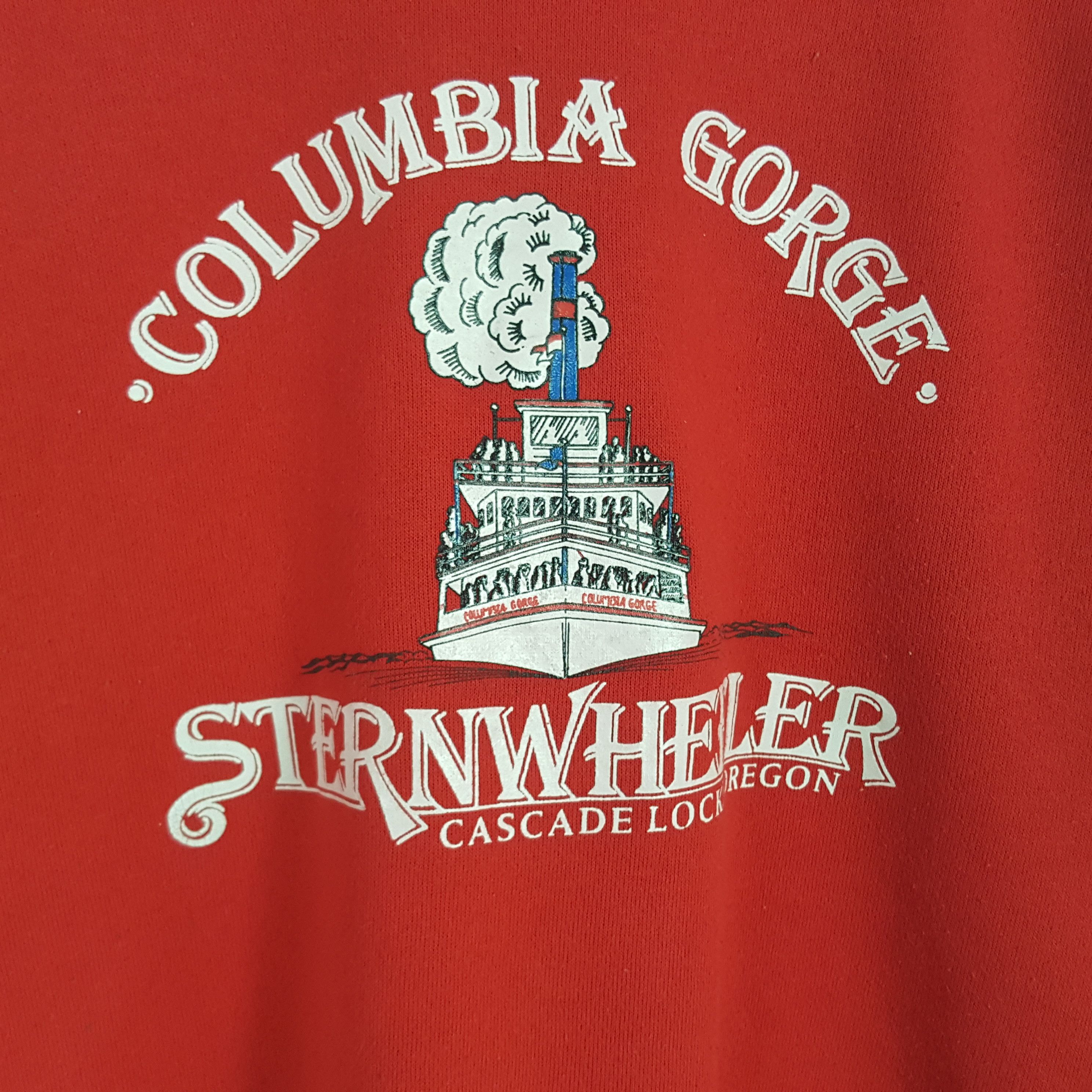 Columbia × Vintage Vintage COLUMBIA GORGE STERNWHELER Sweatshirt Size US M / EU 48-50 / 2 - 2 Thumbnail