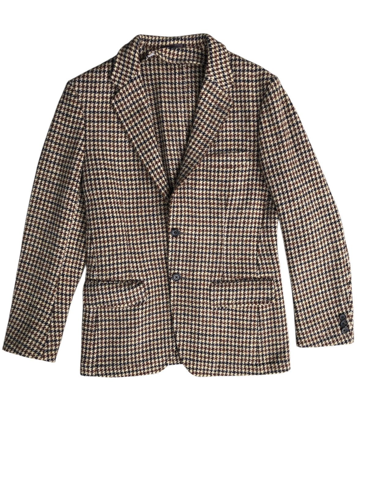 Harris Tweed Harris Tweed Wool Blazer Coat Jacket Size 46S - 1 Thumbnail