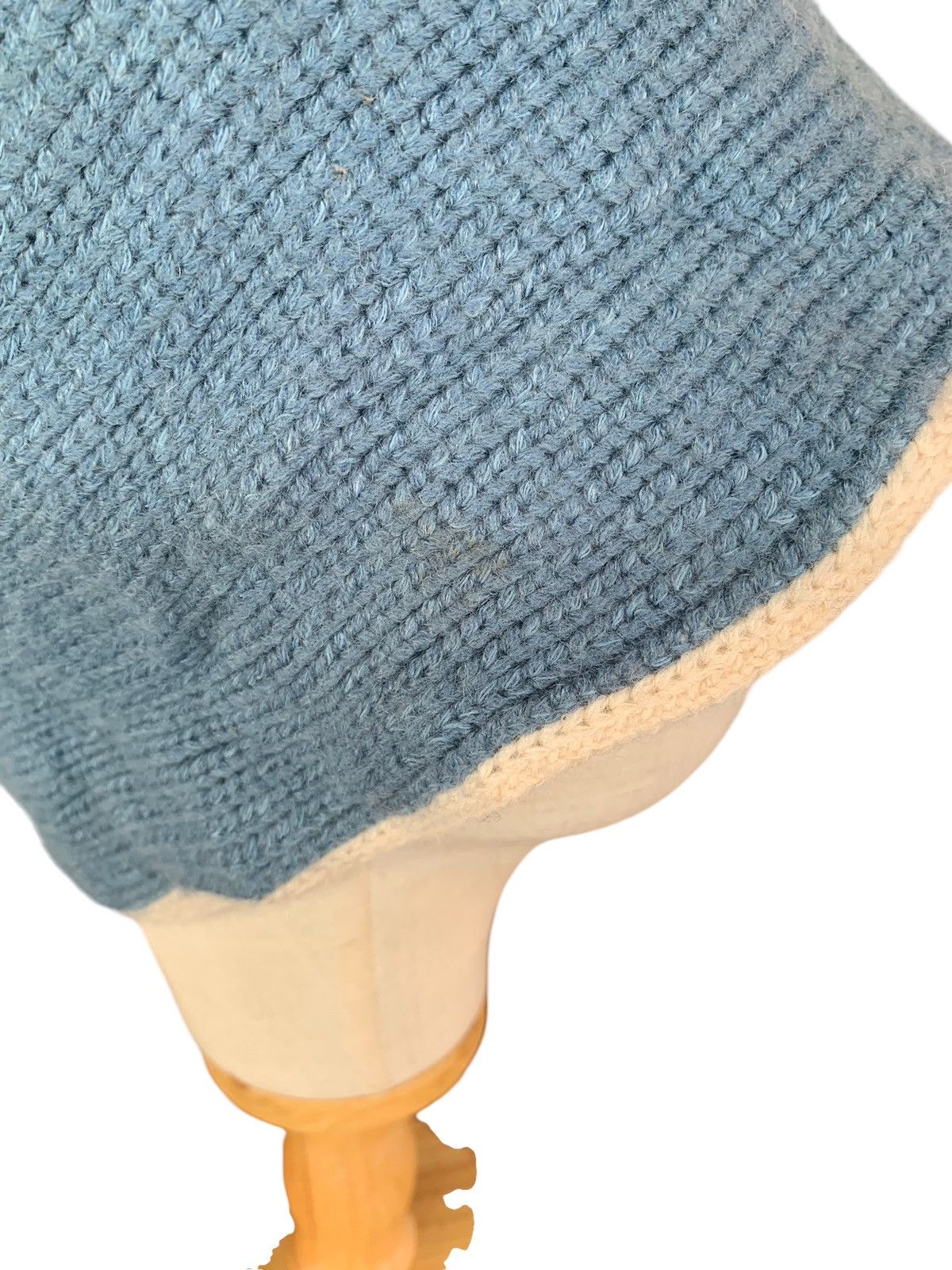 Japanese Brand × Kapital × Vintage Hippies style Blue knitted Bucket Hats Size ONE SIZE - 10 Thumbnail
