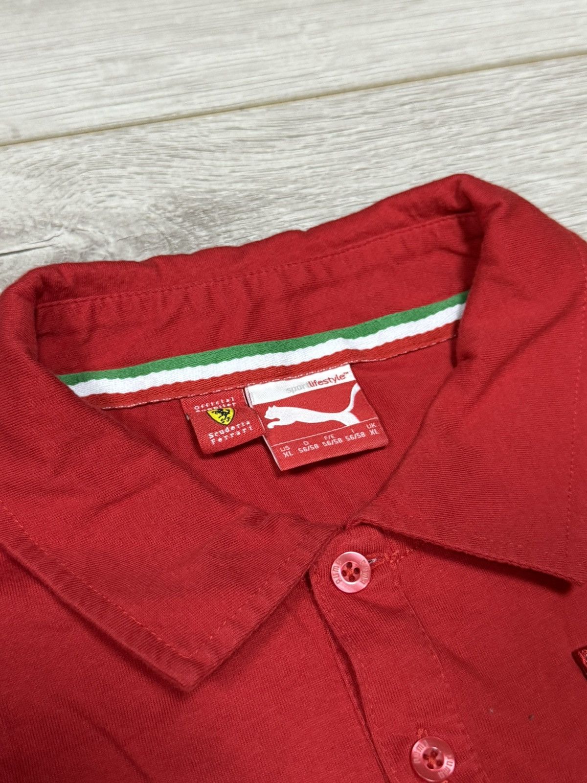 Puma Puma Ferrari Santander scuderia shell polo shirt Size US M / EU 48-50 / 2 - 5 Thumbnail