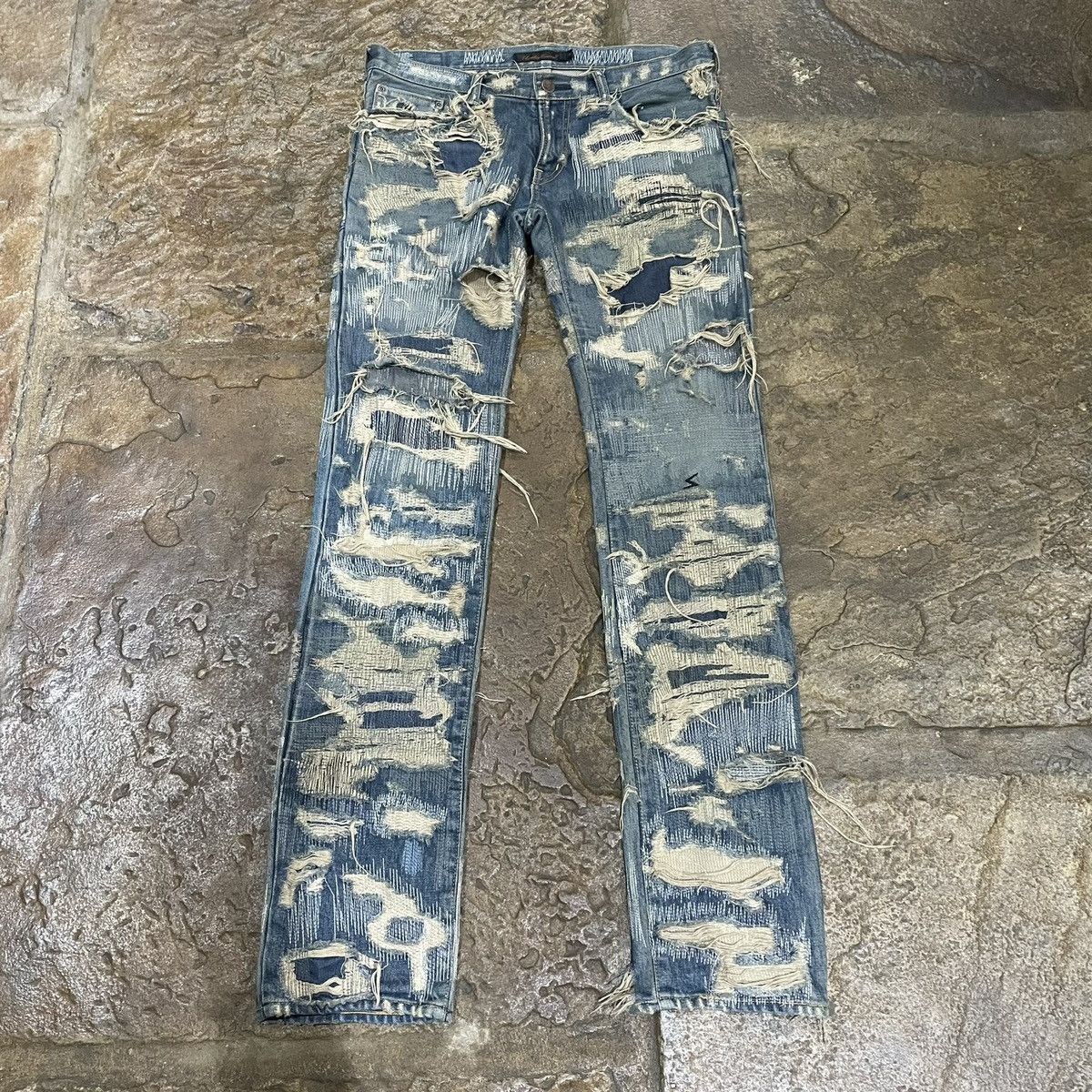 Undercover Undercover AW05 “Arts & Crafts” 85's Blue Denim | Grailed
