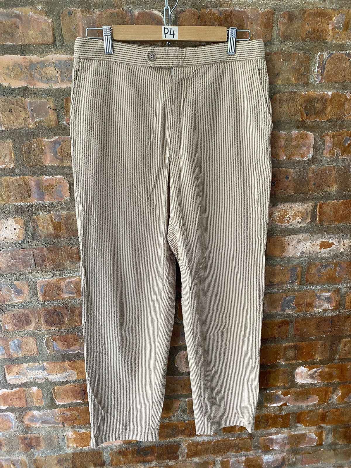 Kaptain Sunshine Rare Wrinkler silk Blend pants Size US 30 / EU 46 - 2 Thumbnail
