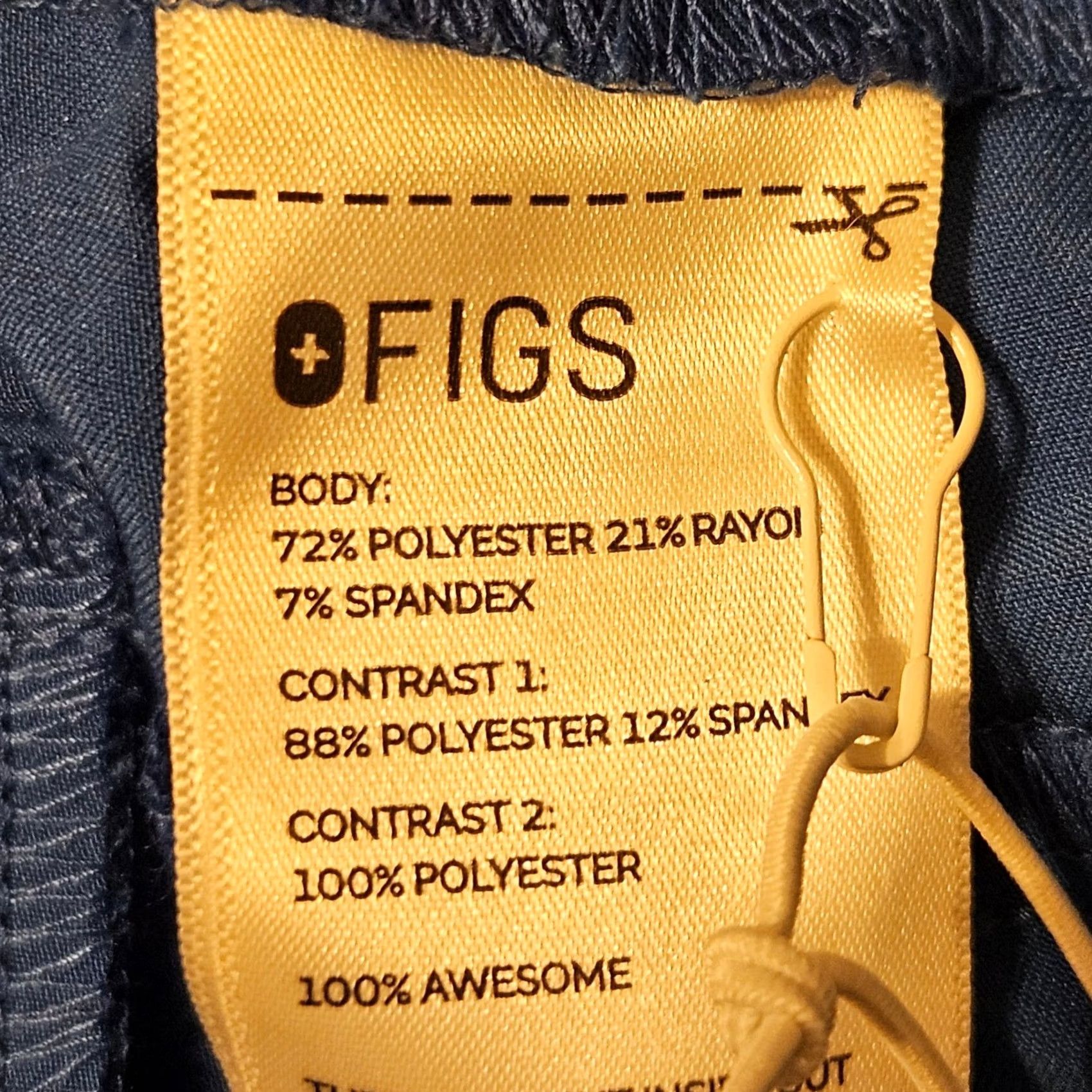 Vintage Figs Jogger Pants Men's XL Blue Uniform Work Scrub Pants NWT Size US 36 / EU 52 - 4 Thumbnail