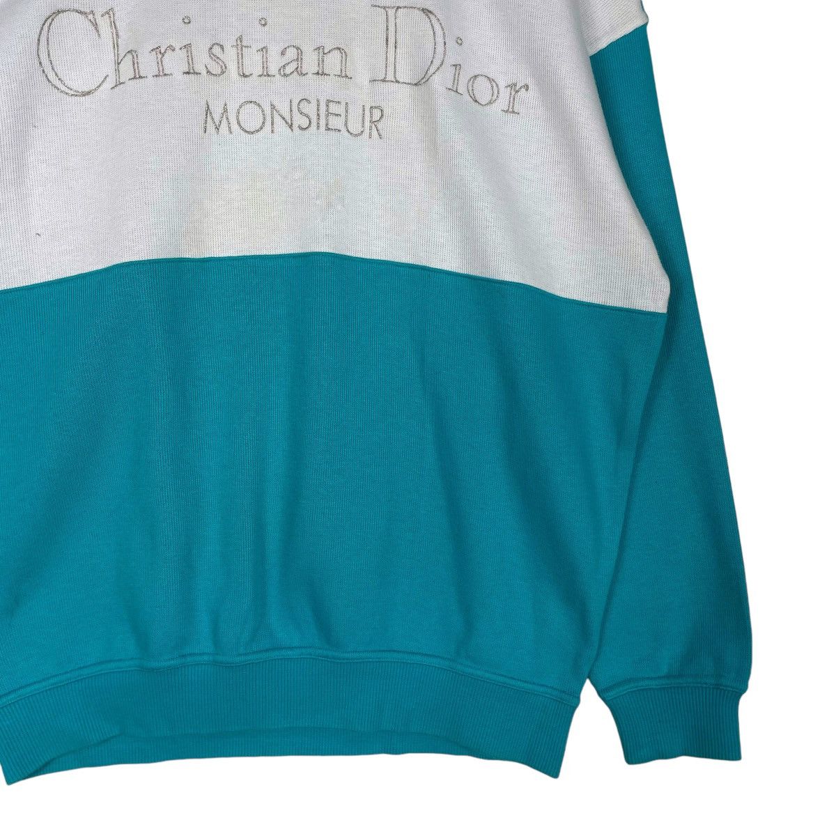 Christian Dior Monsieur × Vintage 💥90s CHRISTIAN DIOR SPORT CREWNECK PULLOVER SWEATSHIRT Size US L / EU 52-54 / 3 - 4 Thumbnail