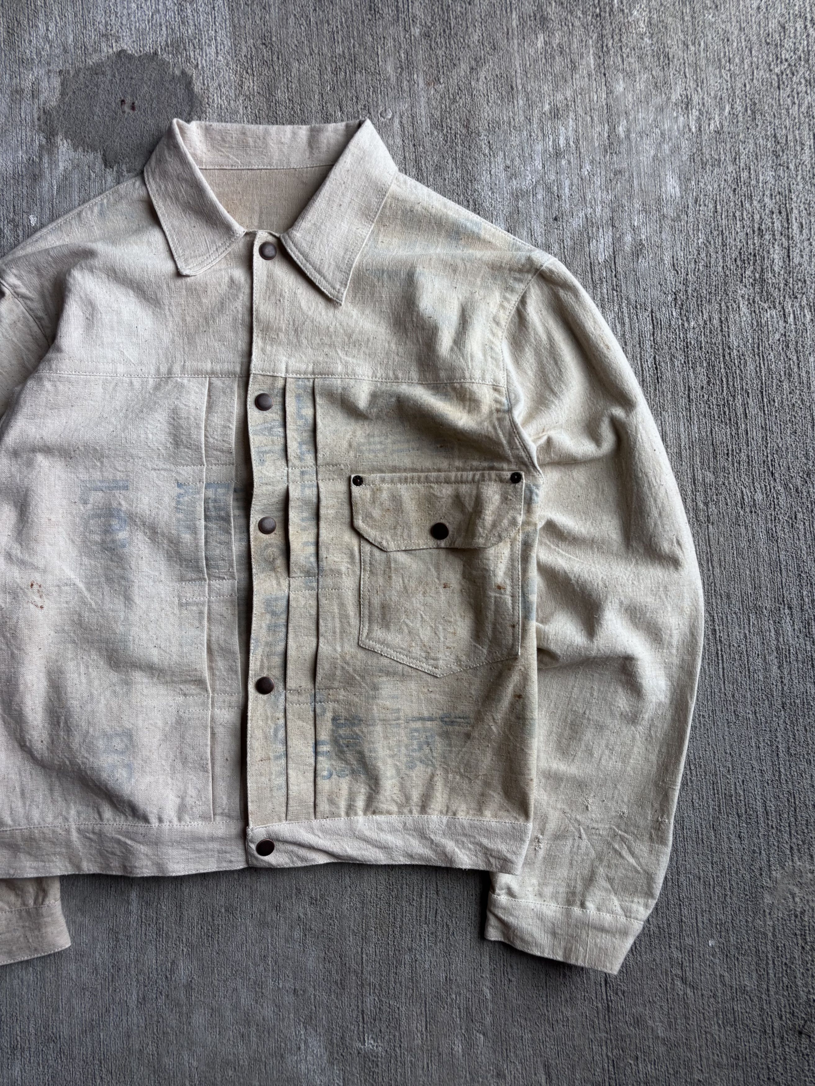 Other 1:1 Feedsack Type I Style Jacket By David Turner Size US L / EU 52-54 / 3 - 3 Thumbnail