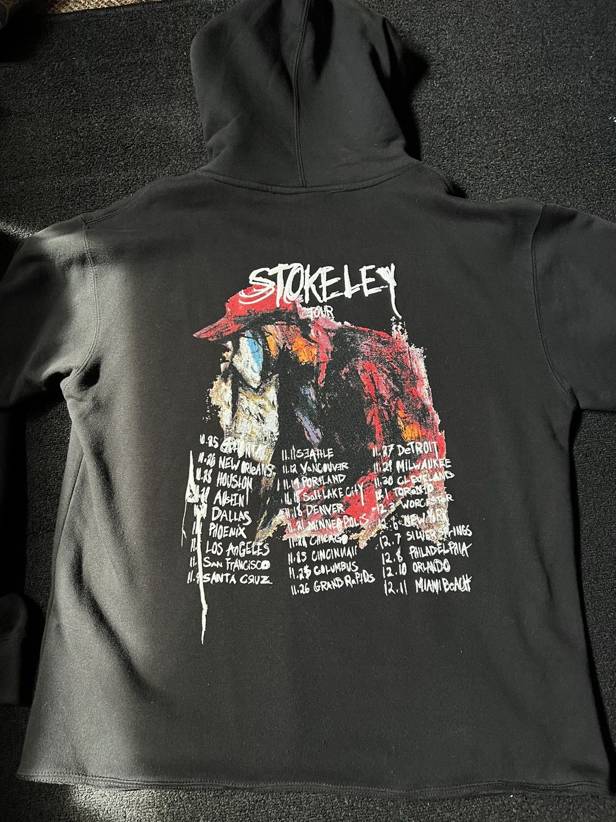 Very Rare BLACK REVENGE x SKI MASK TOUR HOODIE Grailed