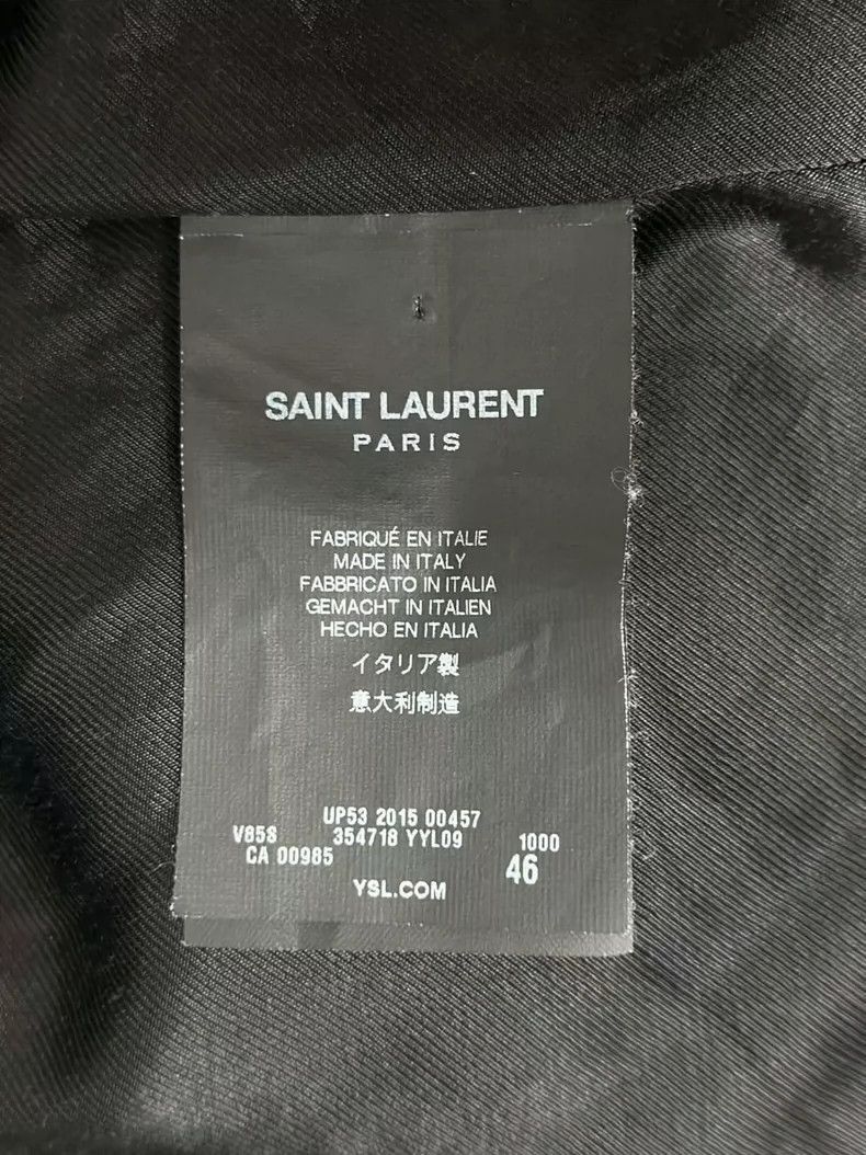 Saint Laurent Paris Saint Laurent Paris Classic baseball jacket-2506 Size US S / EU 44-46 / 1 - 5 Thumbnail