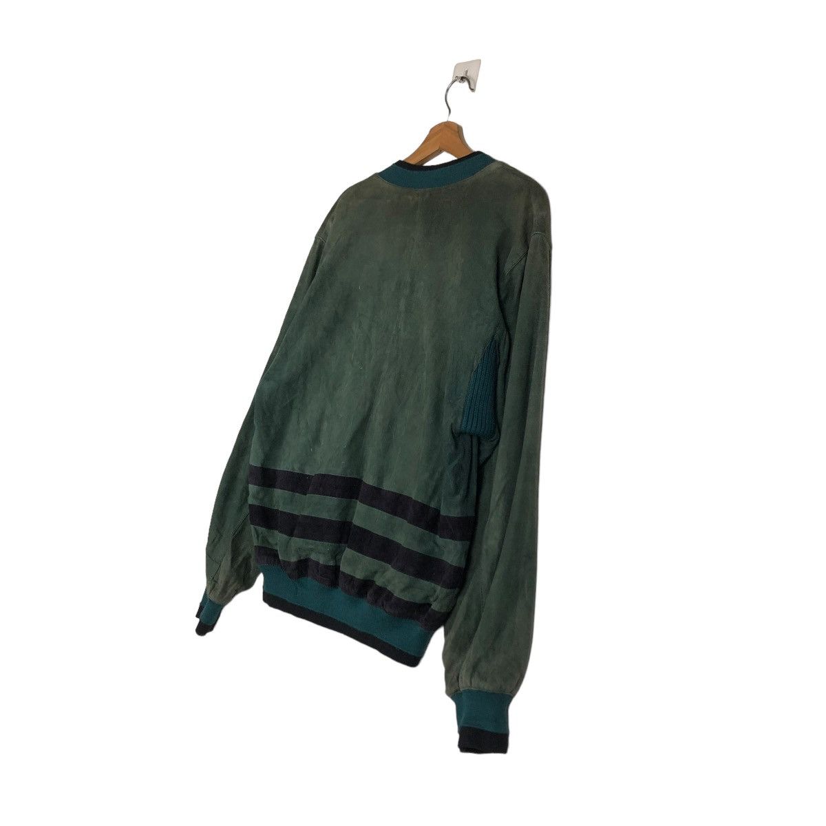 Japanese Brand 🔥VINTAGE LEATHER CARDIGAN JACKET TORRAS SPAIN ISSEY MIYAKE Size US M / EU 48-50 / 2 - 12 Thumbnail