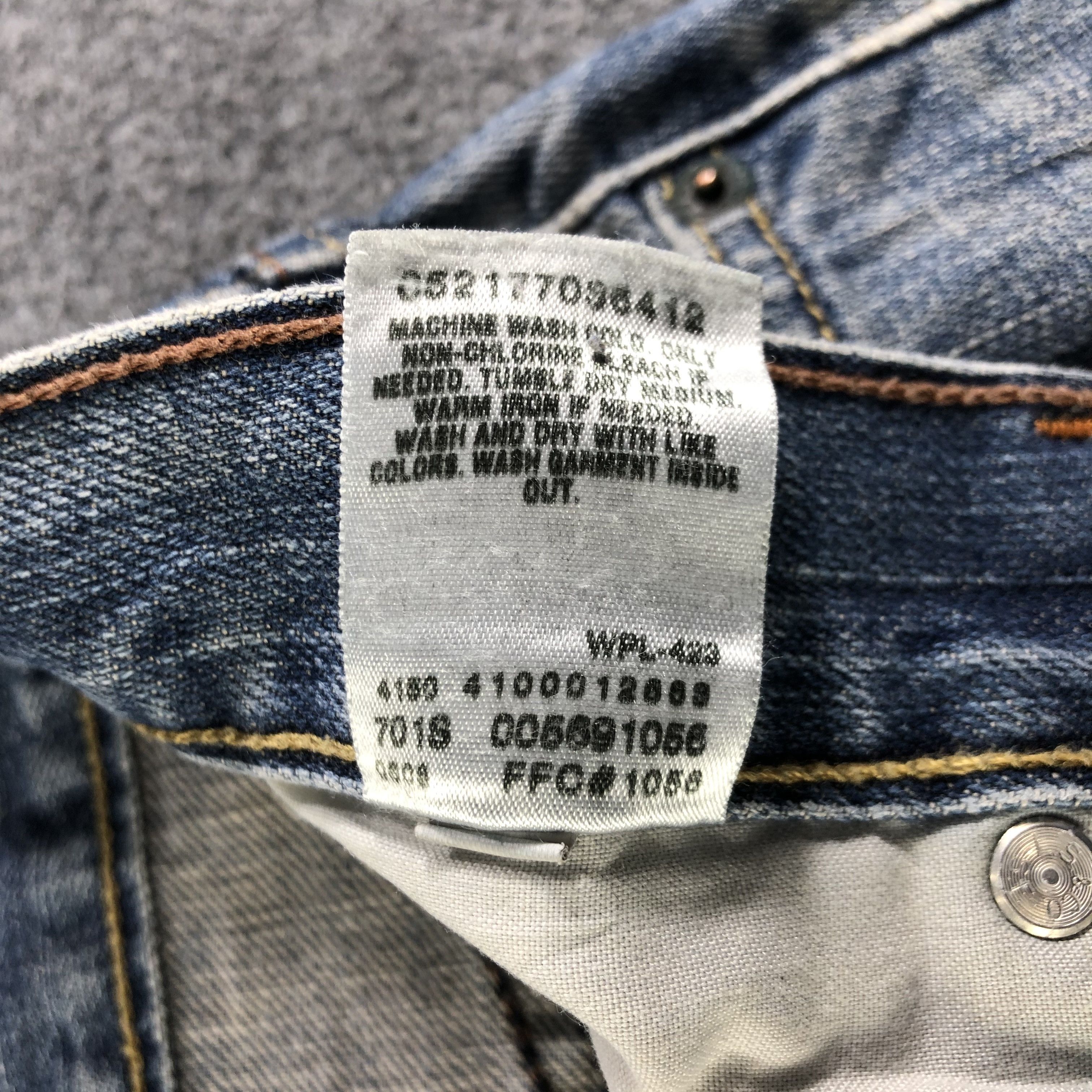 Levi's Vintage Blue Wash Levis 569 Jeans-J3144 Size US 38 / EU 54 - 12 Thumbnail