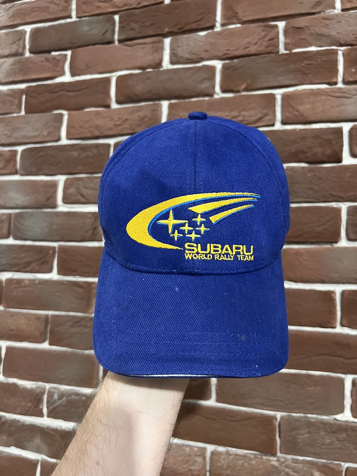 Vintage Rare Vintage Subaru Rally Team Racing Y2k Drip Hat Cap Motor Size ONE SIZE - 2 Thumbnail