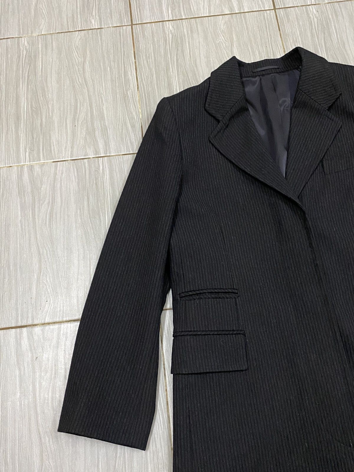Margaret Howell Margaret Howell England Black Wool Overcoat Minimal Classic Size US S / EU 44-46 / 1 - 5 Thumbnail