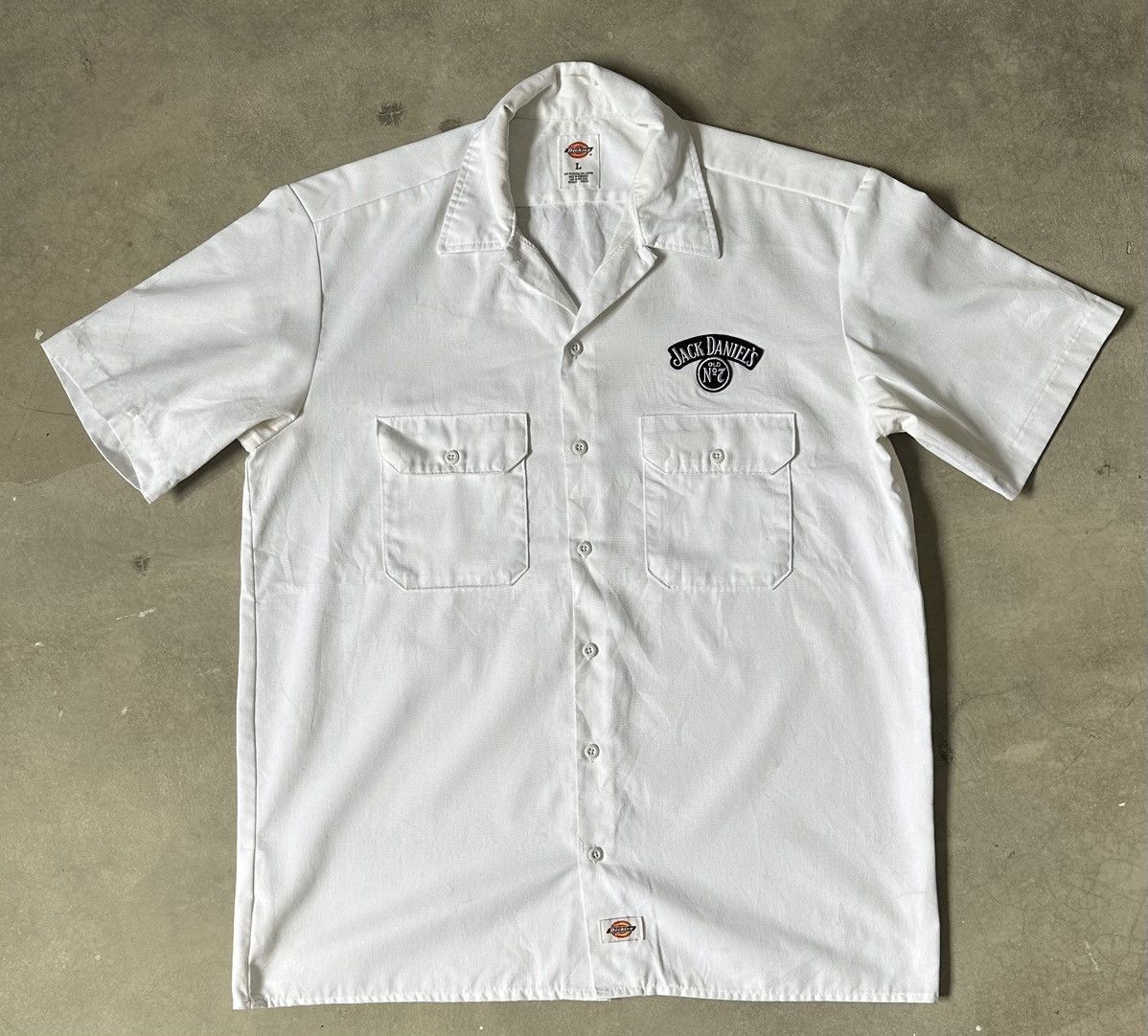 Dickies VINTAGE DICKIES X JACK DANIELS WORKWEAR SHIRT Size US L / EU 52-54 / 3 - 1 Thumbnail
