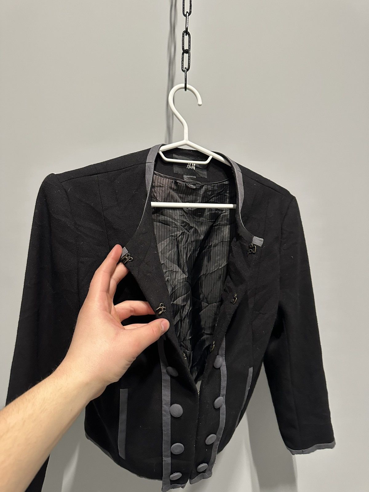 Japanese Brand Vintage Napoleon Military Jacket Coat Punk Japan PPFM Vibe Size M / US 6-8 / IT 42-44 - 7 Thumbnail