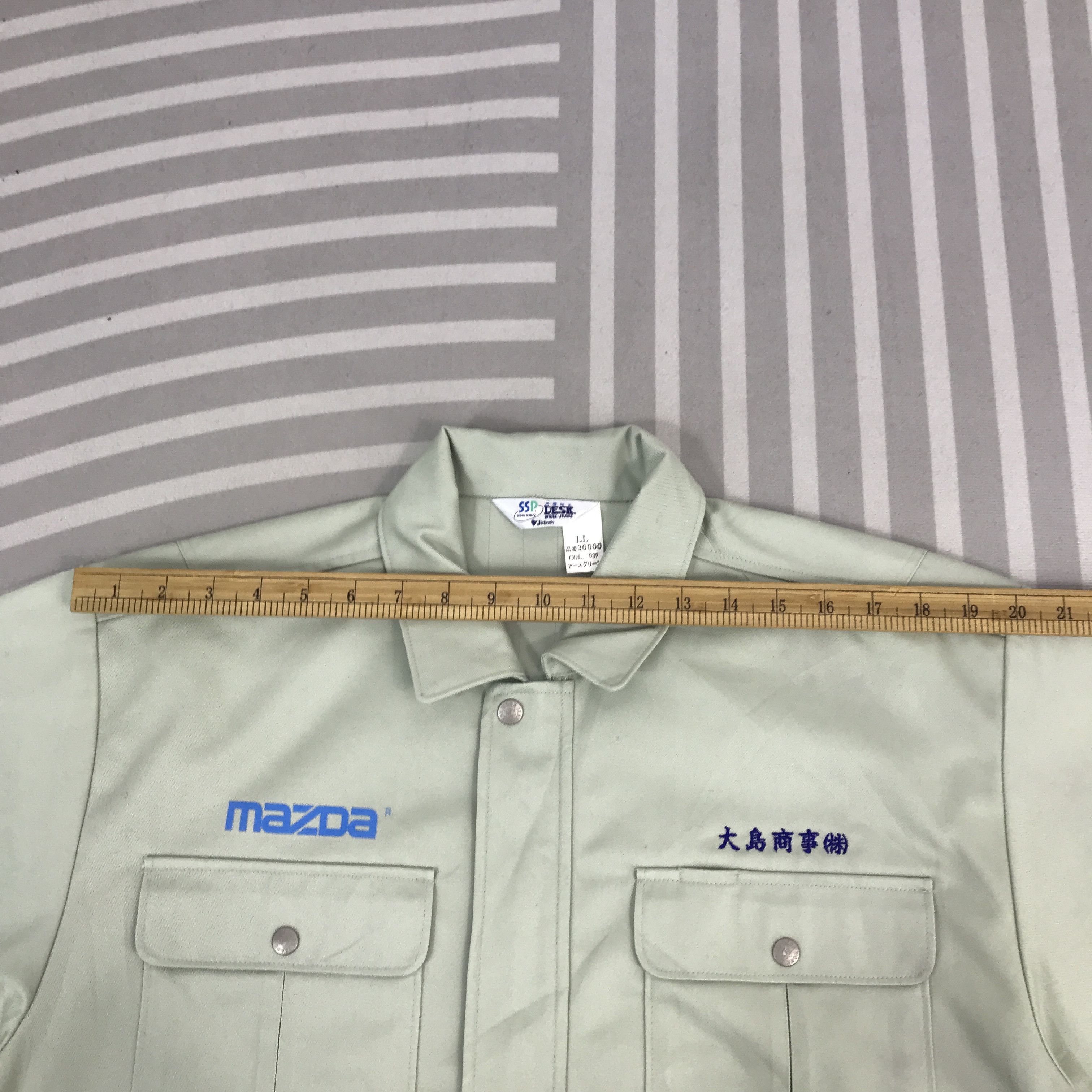 Japanese Brand × Vintage Vintage Mazda Racing japan Uniform Jacket Size US L / EU 52-54 / 3 - 5 Thumbnail