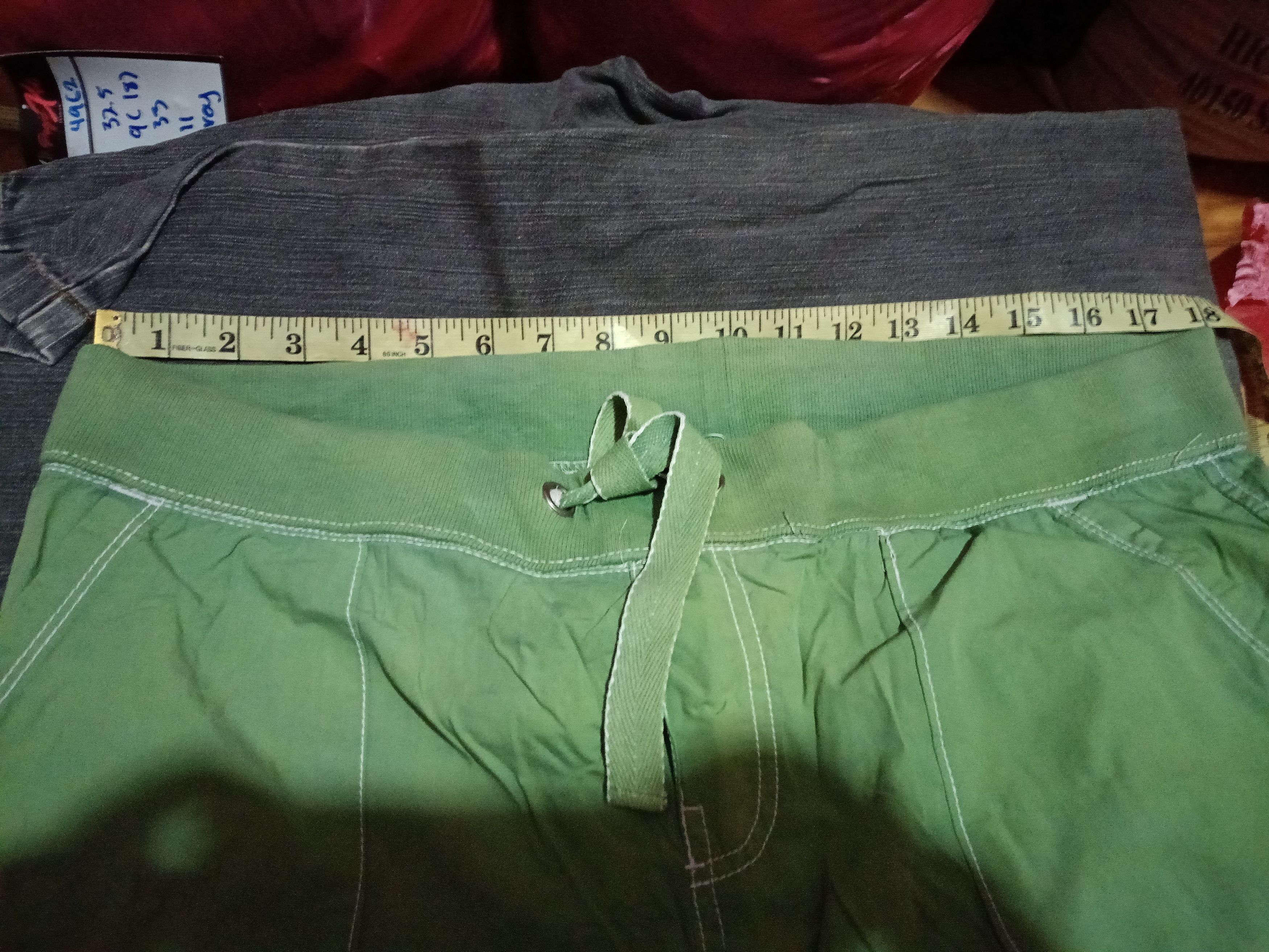 Faded Glory Kenneth Cole Green faded Tactical Cargo Pants #4972 Size US 36 / EU 52 - 12 Thumbnail