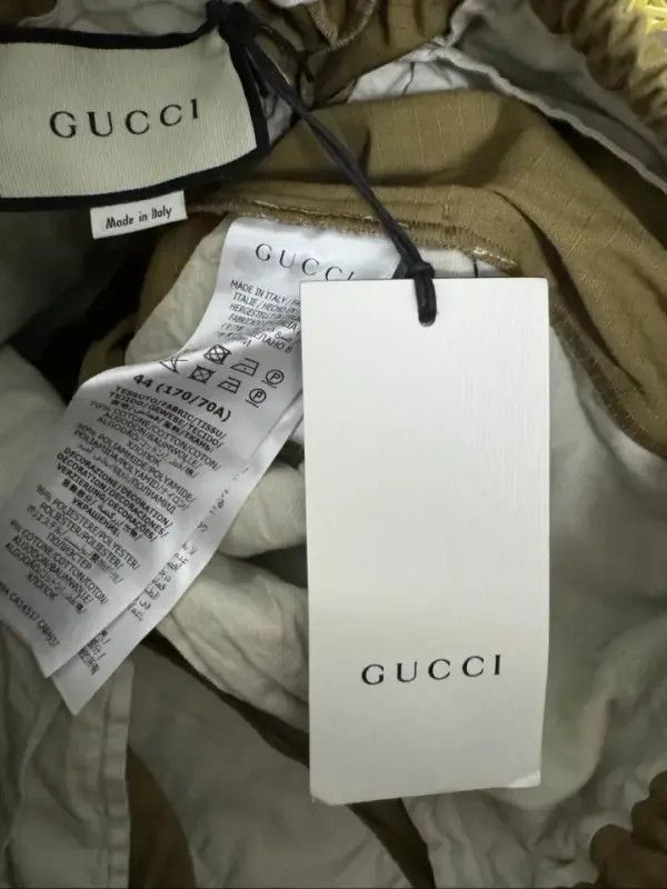 Gucci Gucci Gucci Brown Casual Mid-Rise Shorts for Men -2506 Size US 44 / EU 60 - 9 Thumbnail