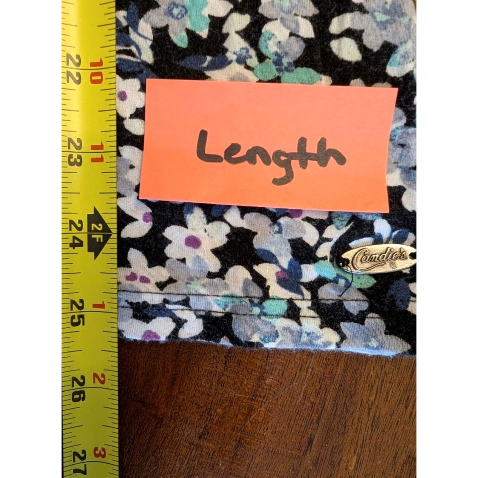 Vintage Candies Floral Tank Top Black Blue Scoop Neck Sleeveless Sz XS Whimsigoth Y2K Size S / US 4 / IT 40 - 7 Thumbnail