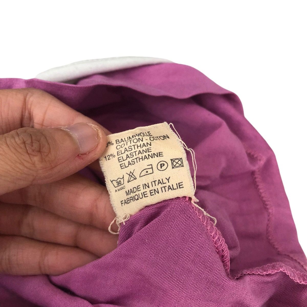 Jil Sander Germany Designer JIL SANDER Made In Italy Plain T-Shirt Size XS / US 0-2 / IT 36-38 - 9 Thumbnail