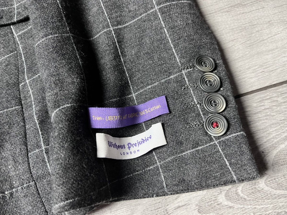 Designer without prejudice london blazer trim liberty cotton size 38 Size 38R - 4 Thumbnail