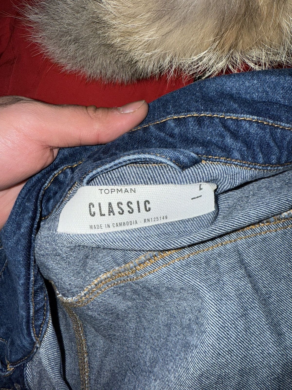 Topman Topman Jean Shirt Size US L / EU 52-54 / 3 - 3 Thumbnail