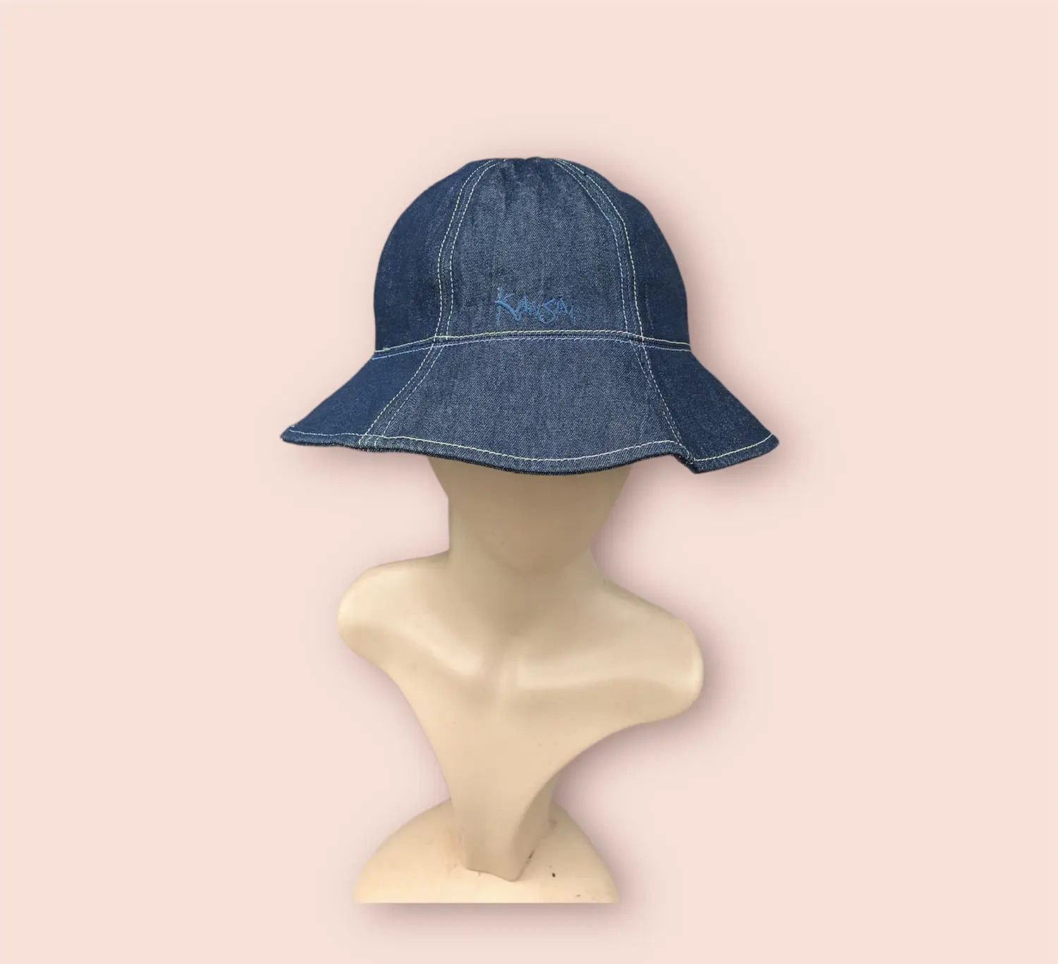 Kansai Yamamoto Kansai Denim Hat Size ONE SIZE - 3 Thumbnail