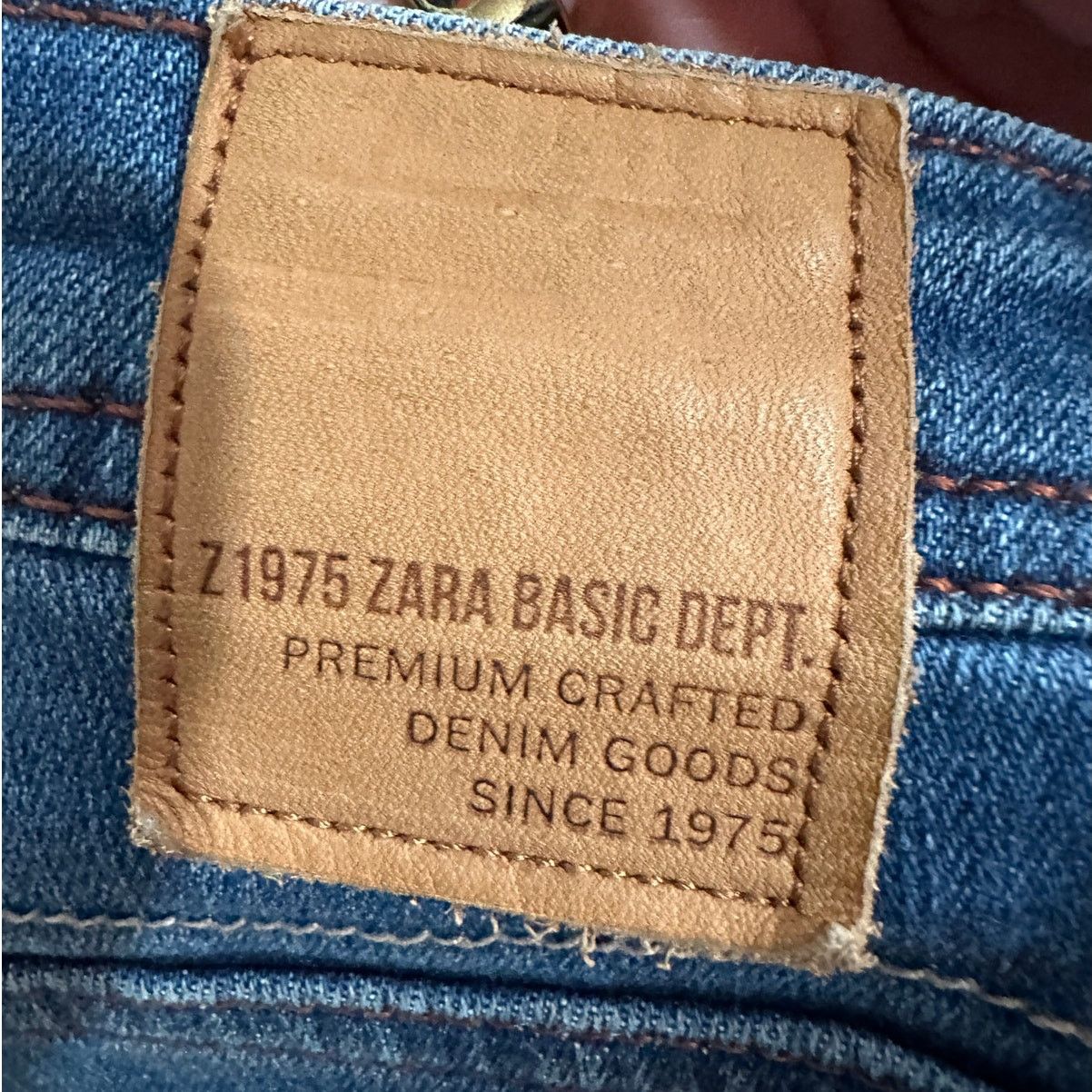 Zara Zara Jeans Medium Wash Womens US 8 Pink Glitter Size 30" / US 8 / IT 44 - 9 Thumbnail