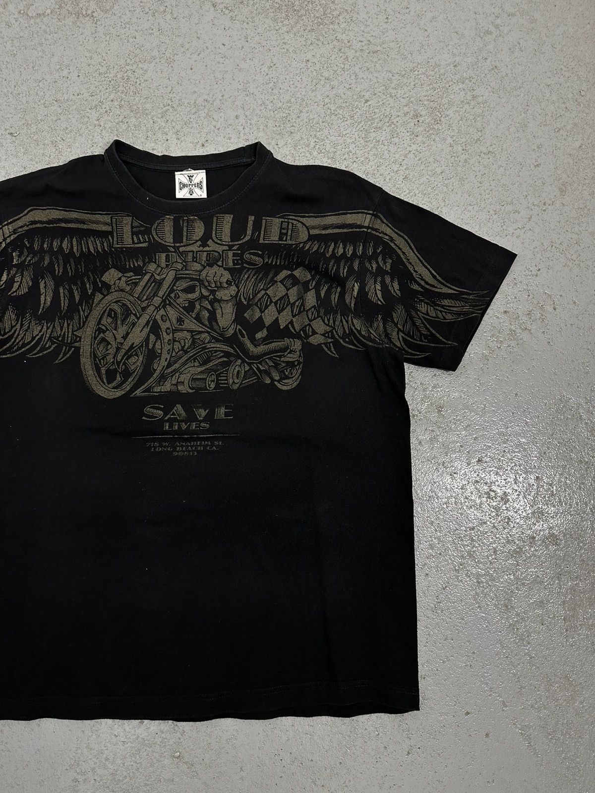 West Coast Choppers West Coast Choppers Save Lifes T-Shirt Size US M / EU 48-50 / 2 - 3 Thumbnail