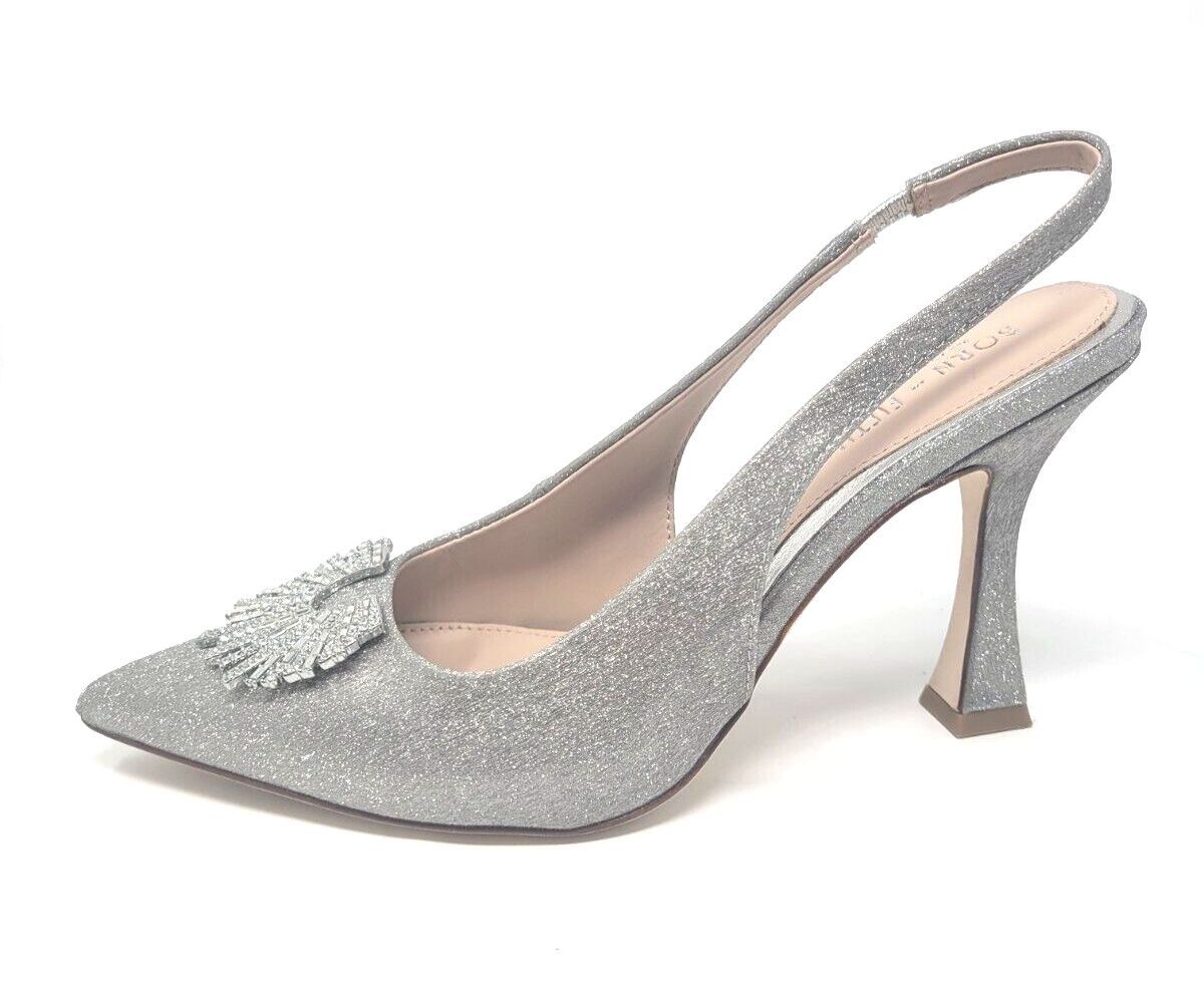 Other Born on Fifth Antonio Melani Glitter Slingback Pump Sz 8M Size US 8 / IT 38 - 4 Thumbnail