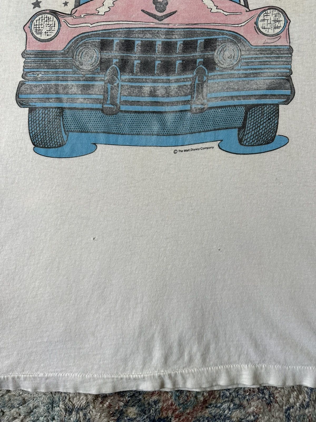 Disney × Vintage Vintage Disney Mickey And Minnie Mouse Drive In T-shirt Size US XL / EU 56 / 4 - 5 Thumbnail