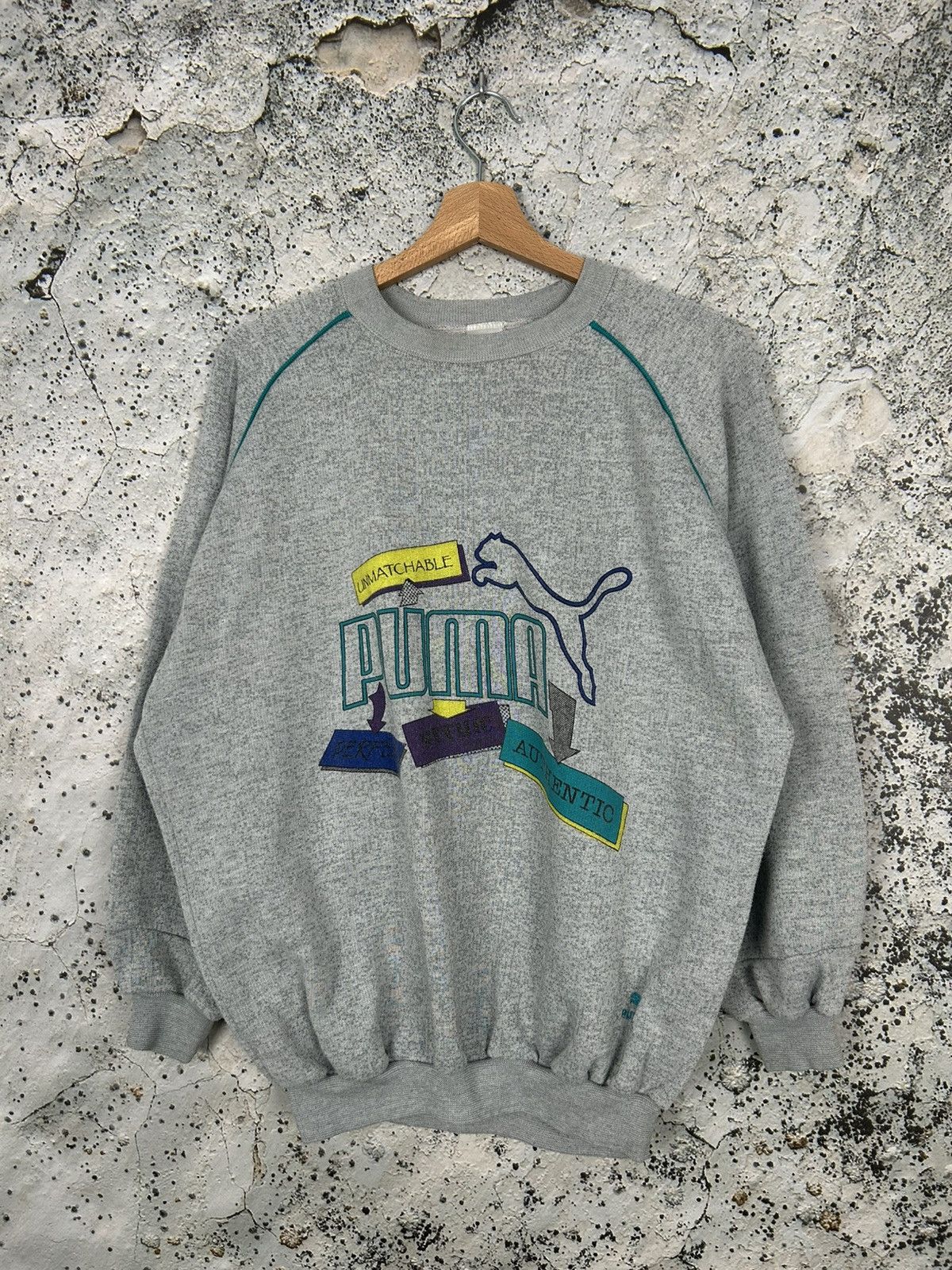 Puma Vintage 90s Sportswear Archive Crewneck Boxy Fit