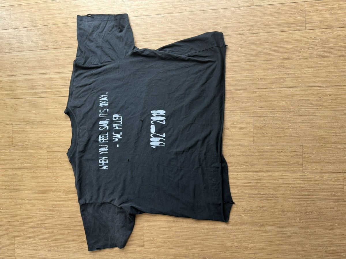 HMDD Mac miller distress t-shirt Size US M / EU 48-50 / 2 - 2 Thumbnail