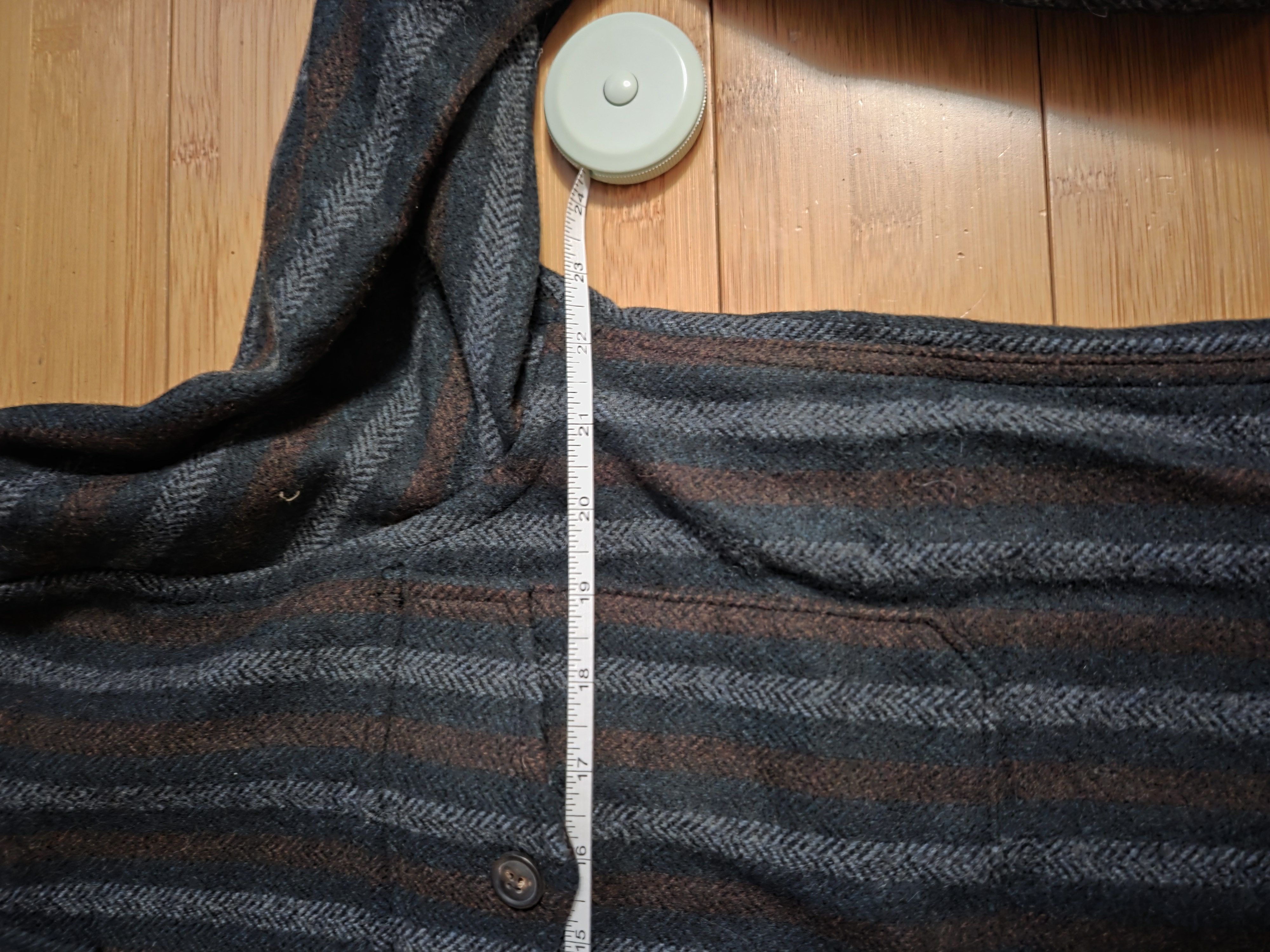 Todd Snyder NWT Striped Wool utility overshirt Size US S / EU 44-46 / 1 - 2 Thumbnail