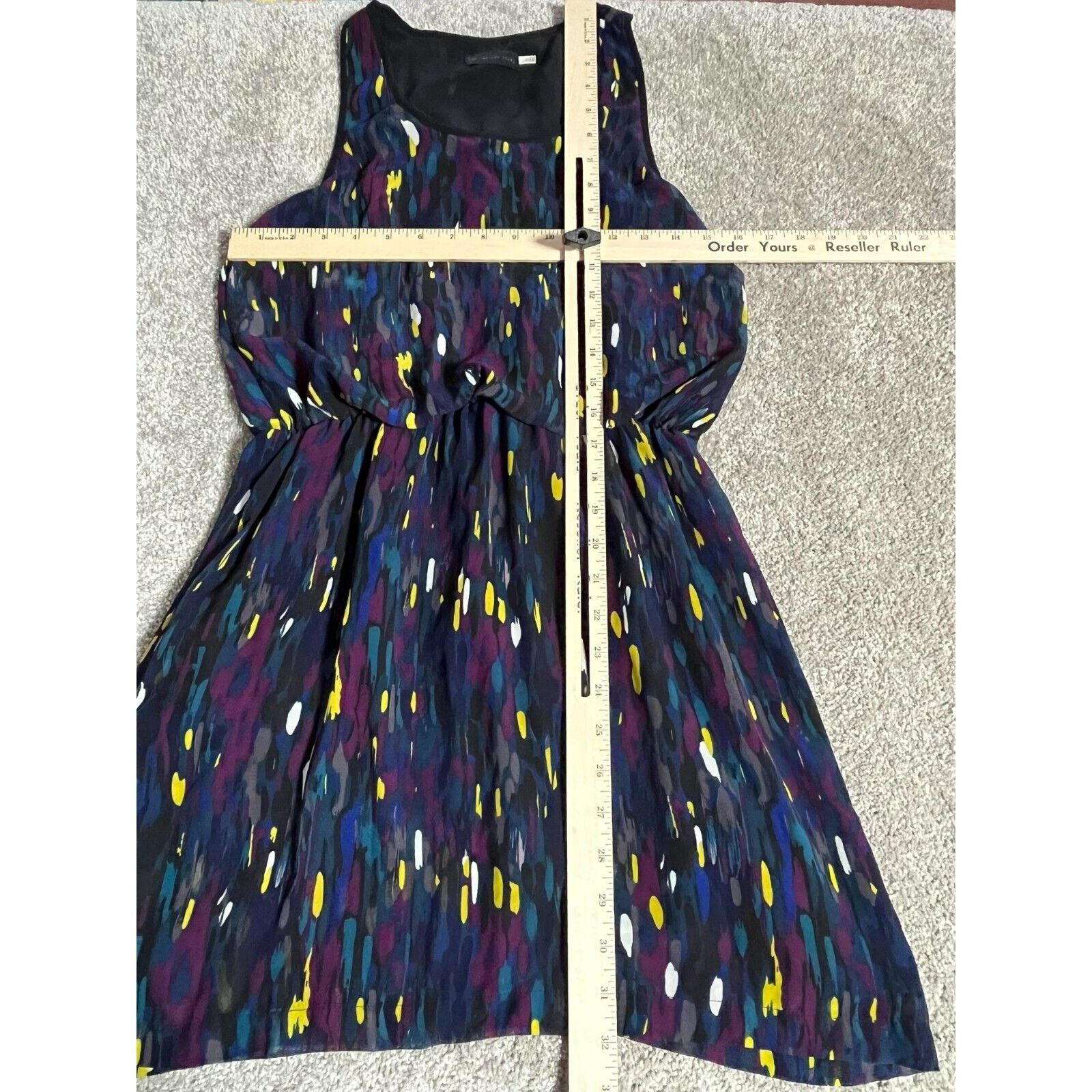 Other The Addison Story Dress S Fit Flare Scoop Neck Lined Purple Size S / US 4 / IT 40 - 3 Thumbnail