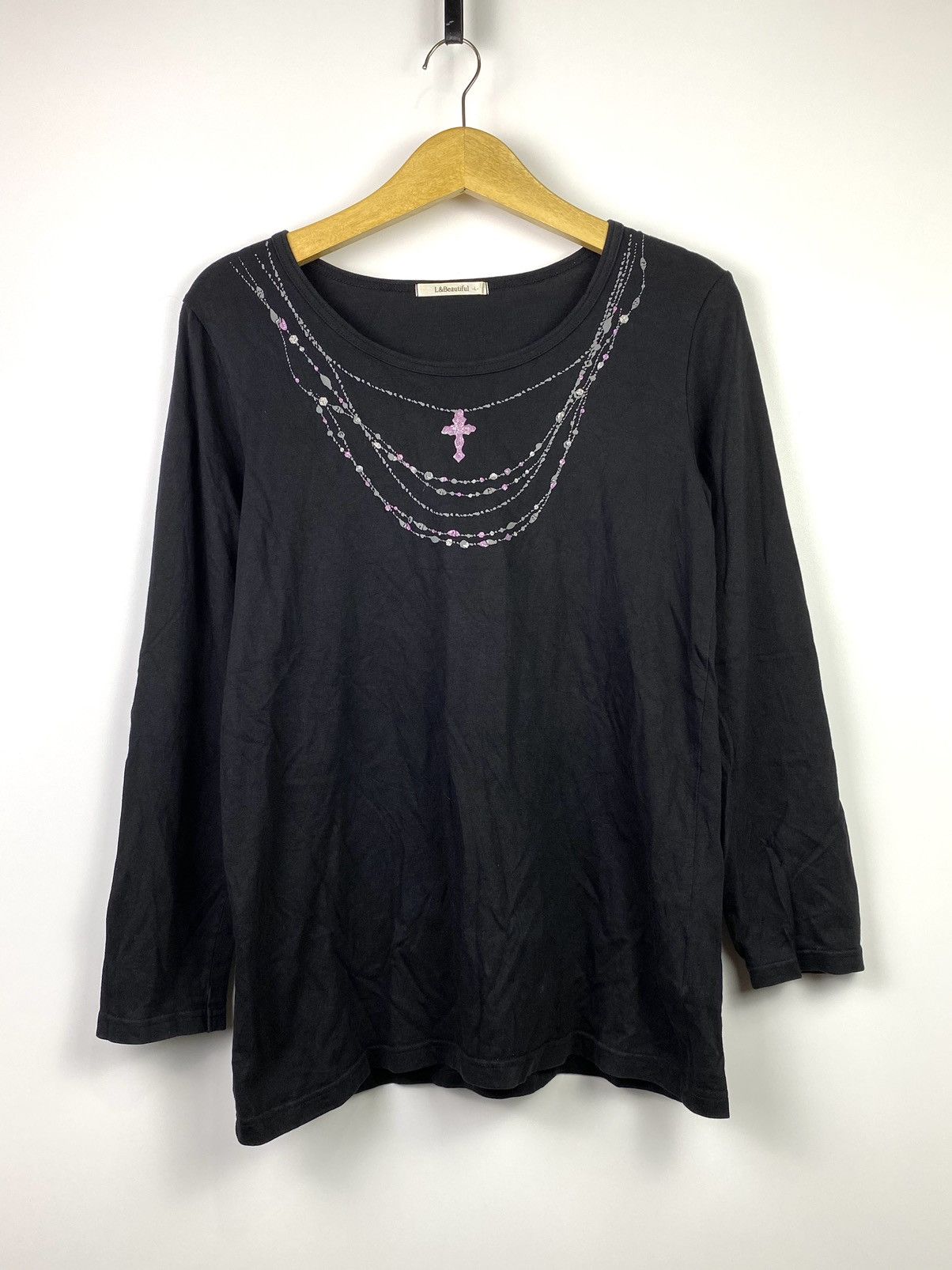 14th Addiction × GOSTAR DE FUGA × KMRii gothic necklace longsleve l&beautiful Size US S / EU 44-46 / 1 - 1 Thumbnail