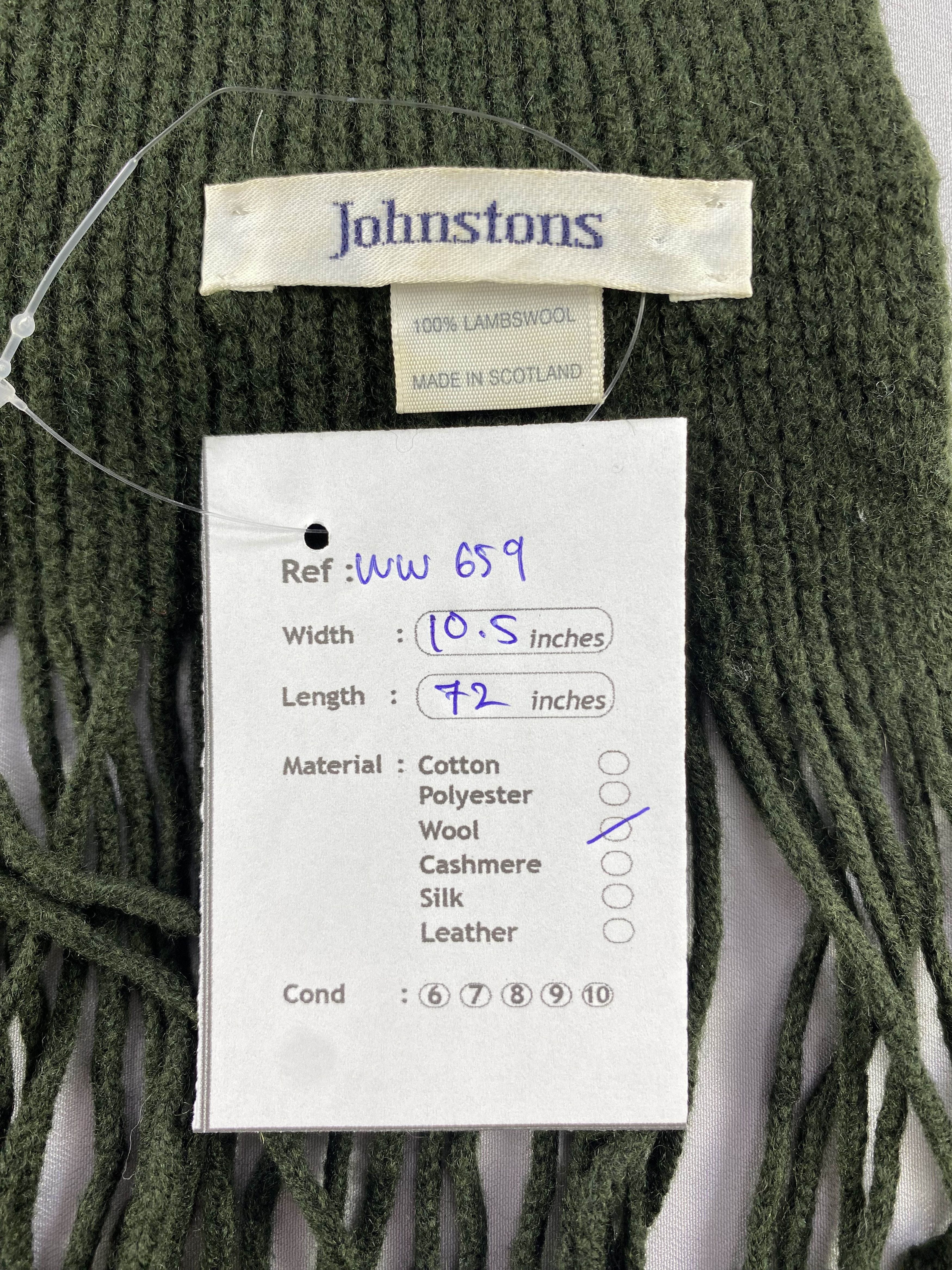 Johnstons Of Elgin × Vintage Johnstons Of Elgin Scarf / Muffler / Neckwear Size ONE SIZE - 5 Thumbnail