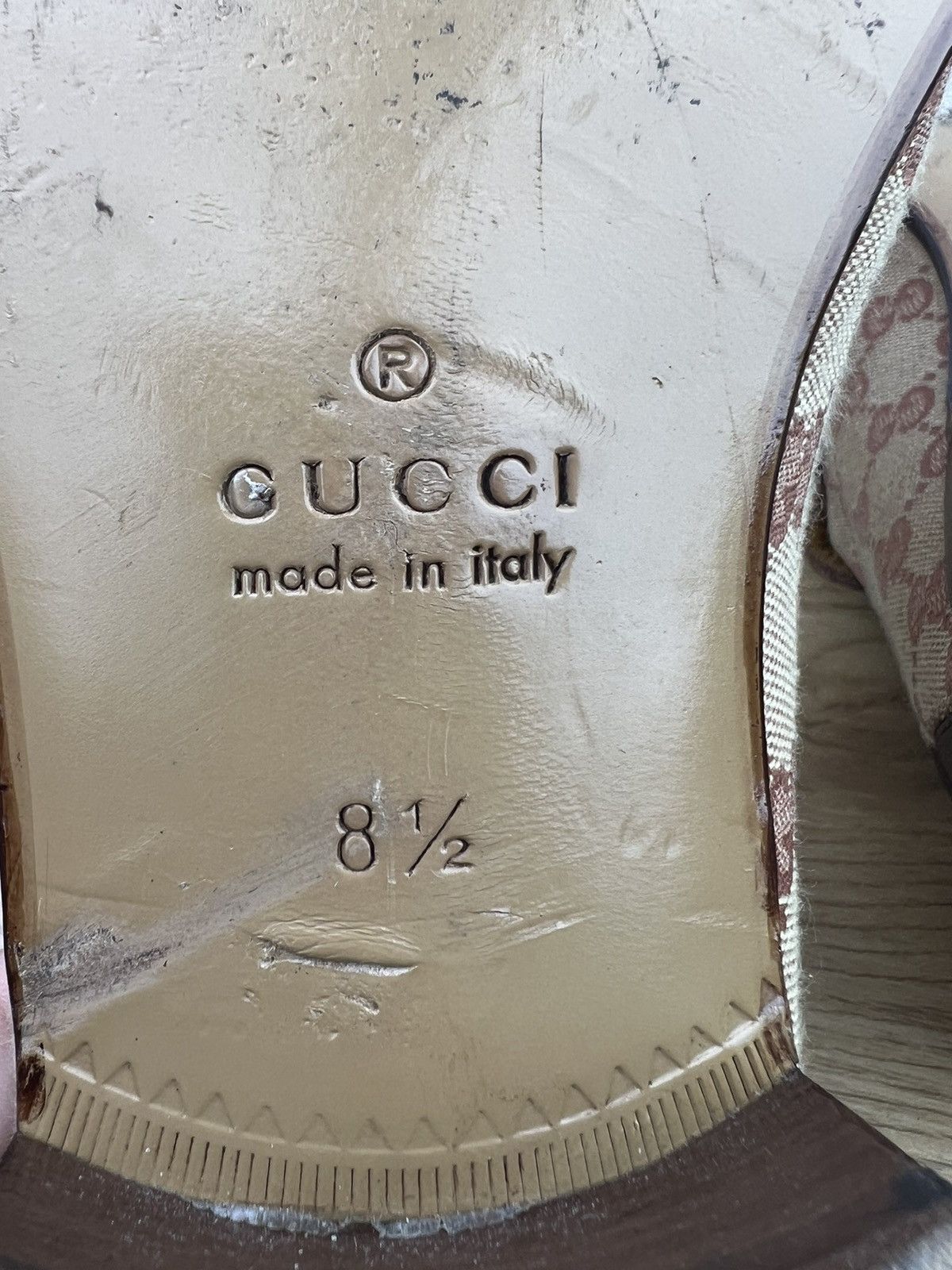 Gucci GUCCI Loafers Leather Shoes HORSEBIT Buckle GG Monogram Web Size US 9 / EU 42 - 13 Thumbnail