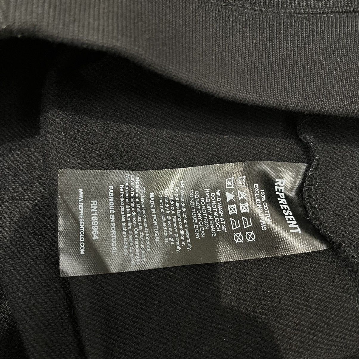 Represent Clo. Represent Crewneck Black Size US M / EU 48-50 / 2 - 4 Thumbnail