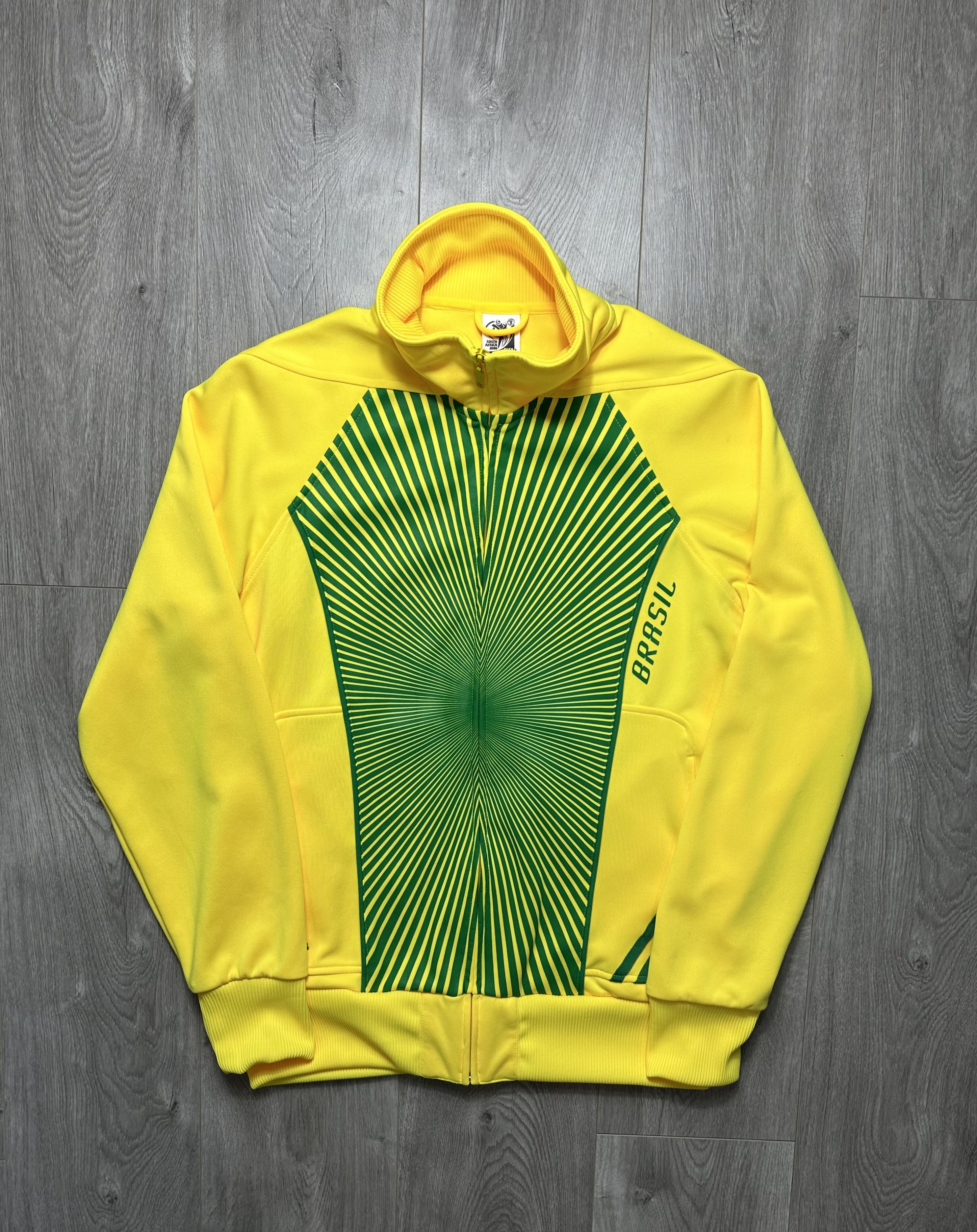Adidas Brazil National Team 2010 World Cup Warm Up Jacket