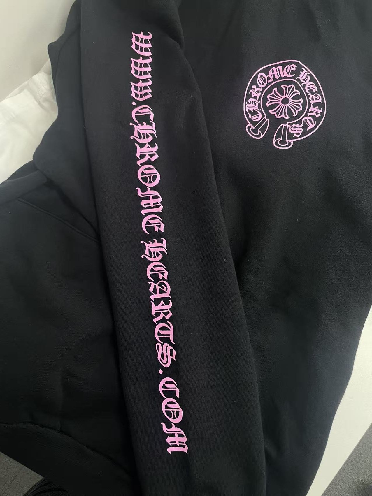 Chrome Hearts Chrome Hearts Exclusive Pink Horseshoe Logo Pullover Hoodie Size XL / US 12-14 / IT 48-50 - 5 Thumbnail