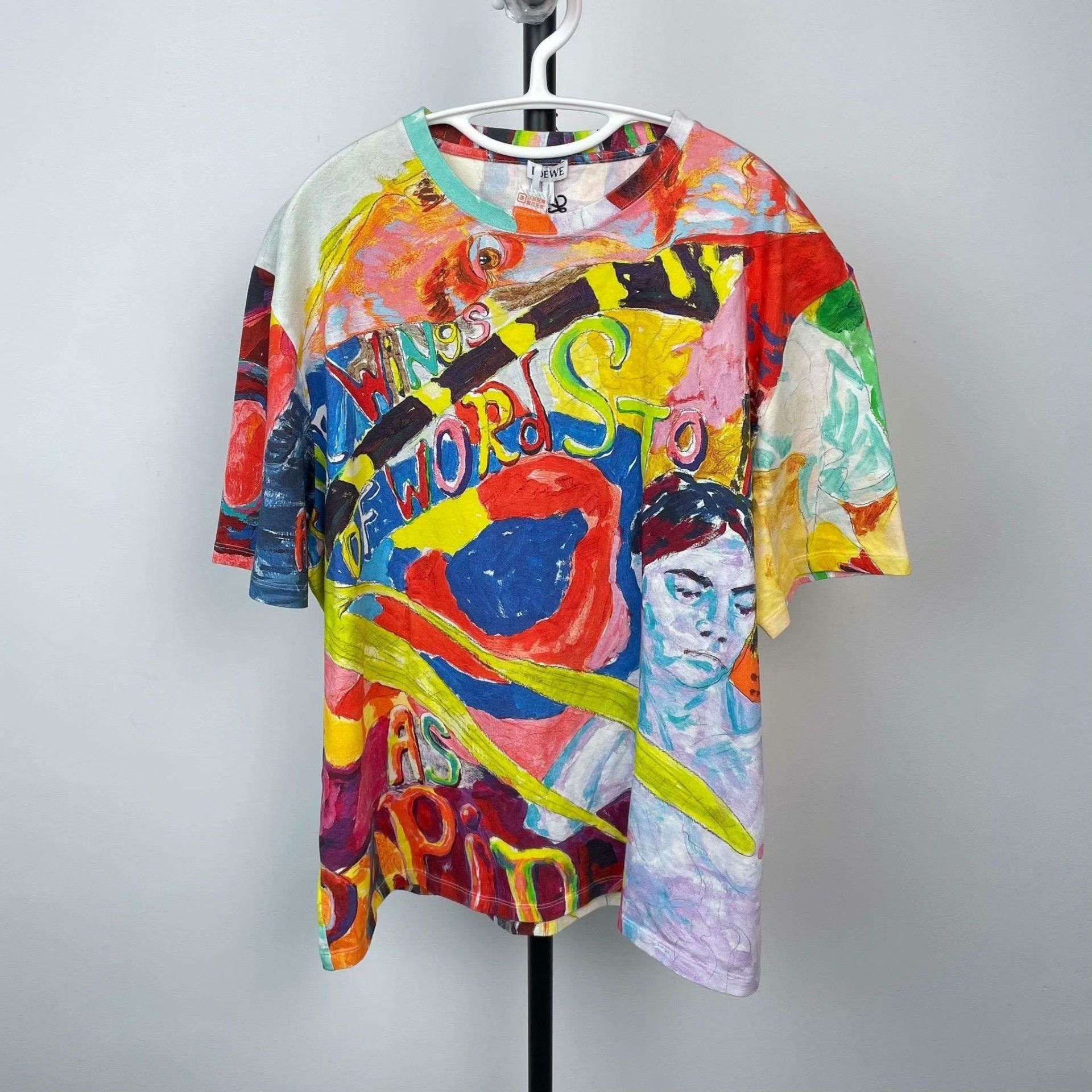 Loewe Loewe Graphic T-Shirt M Men Size US M / EU 48-50 / 2 - 1 Thumbnail