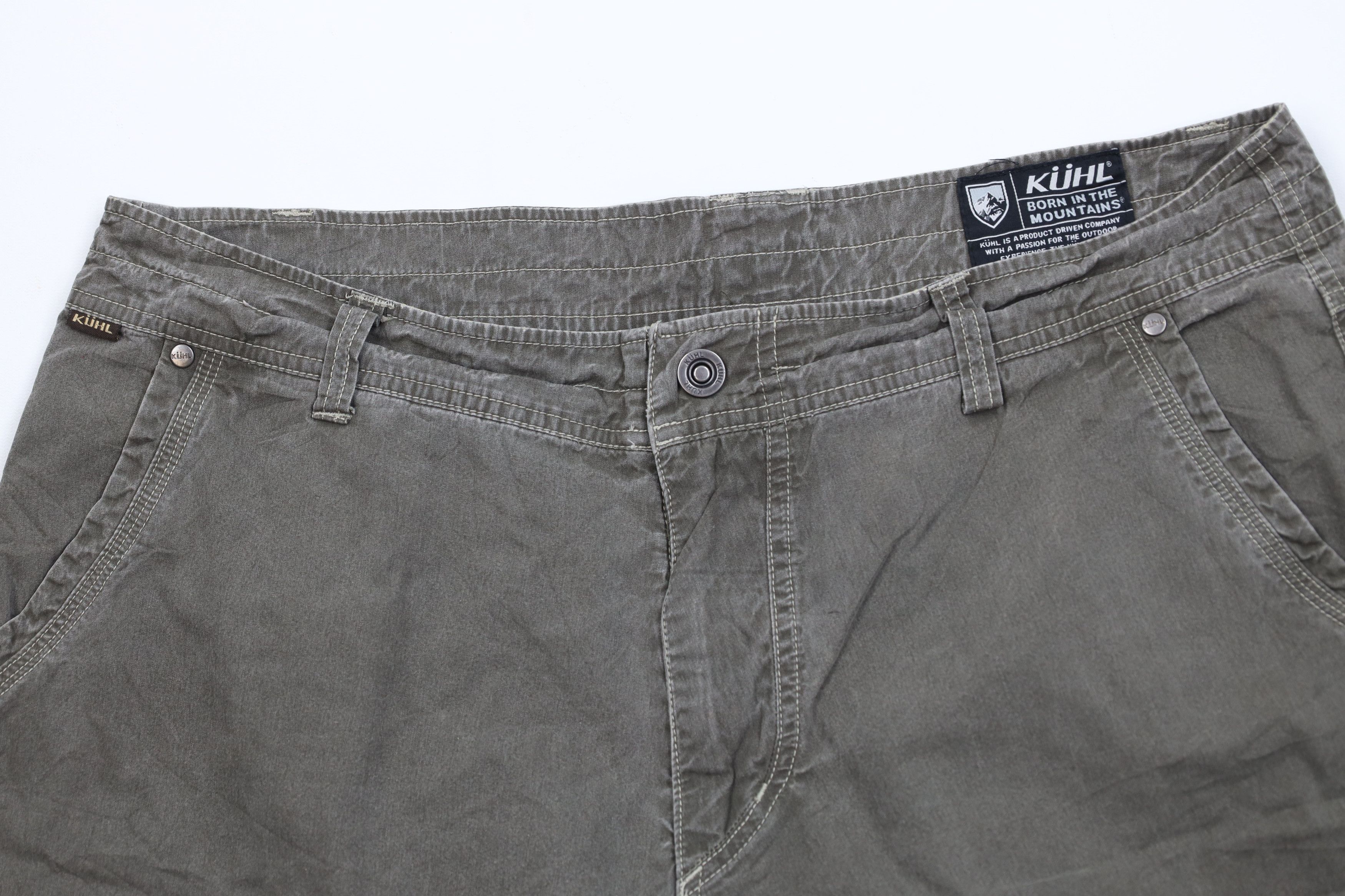 Kuhl Kuhl Mountain Spell Vintage Patina Dye Trekking Trail Shorts Size US 36 / EU 52 - 2 Thumbnail