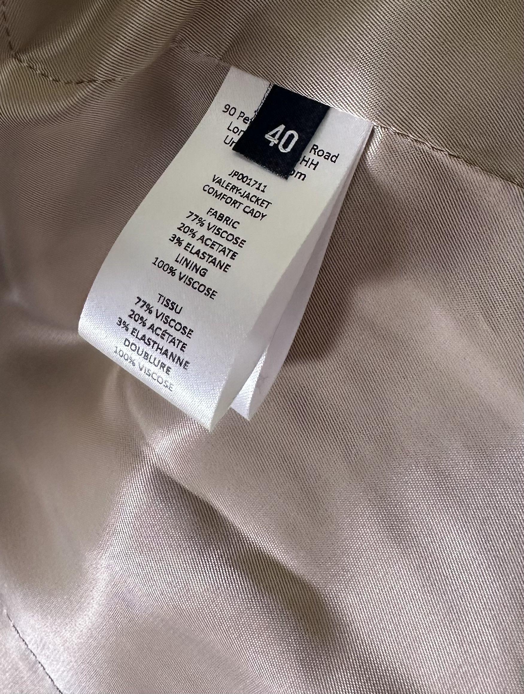 Joseph Valery Jacket Blazer Comfort Cady Rose Ashes Size M / US 6-8 / IT 42-44 - 8 Thumbnail